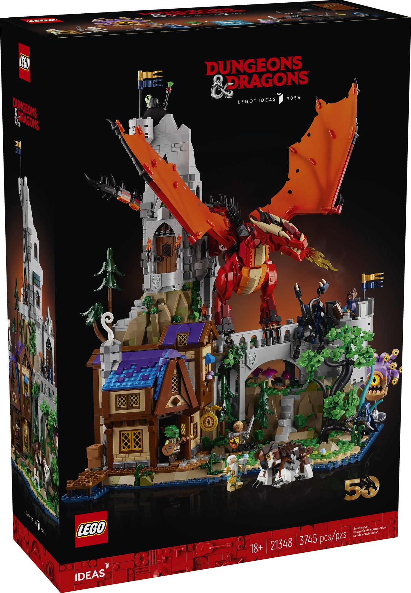 LEGO Ideas Dungeons & Dragons: Red Dragon's Tale 21348