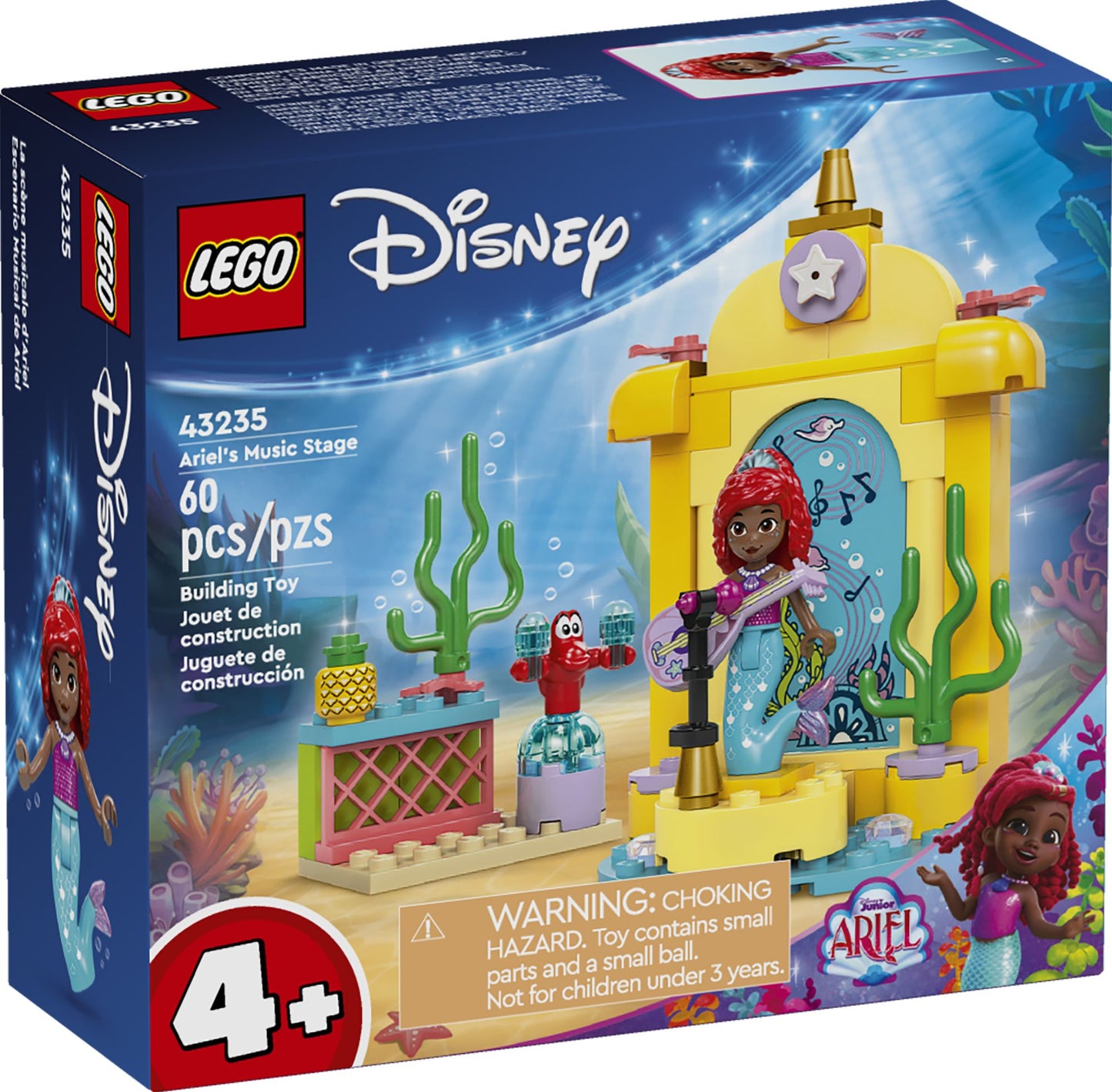 LEGO Disney Princess Ariel's Music Stage 43235