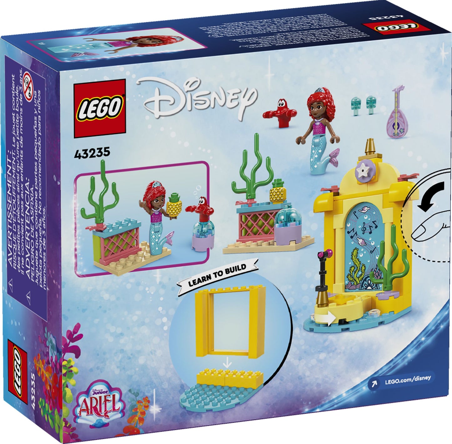LEGO Disney Princess Ariel's Music Stage 43235