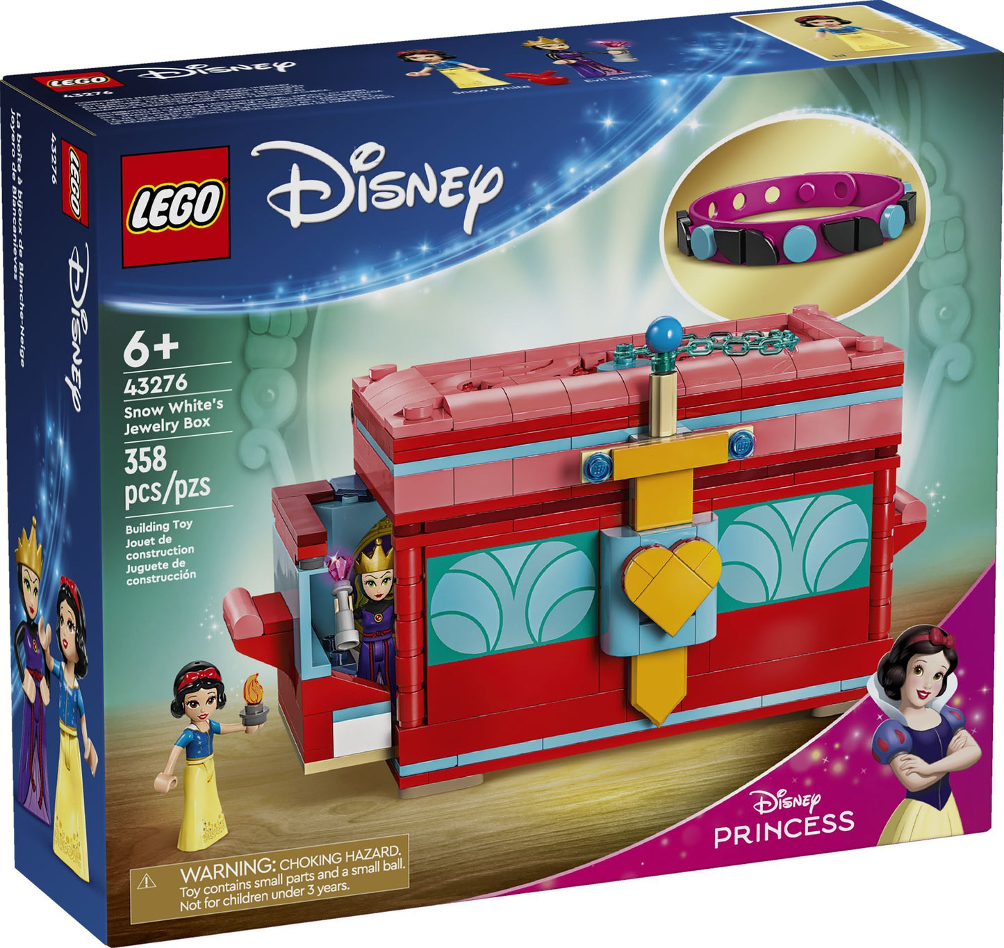 LEGO Disney Princess Snow White's Jewelry Box 43276