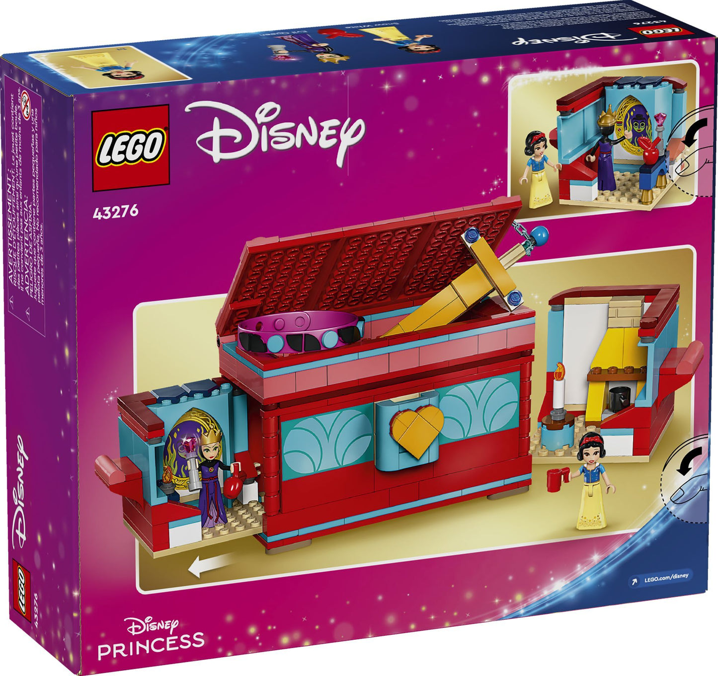 LEGO Disney Princess Snow White's Jewelry Box 43276