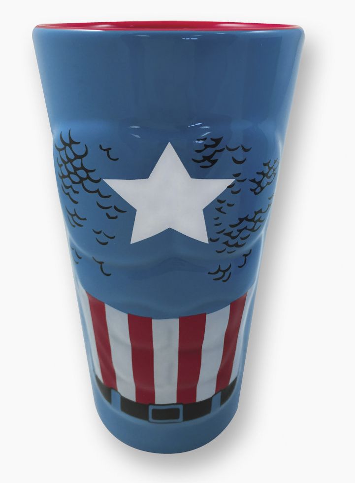 Marvel Heroes Molded Ceramic Pint 4-Pack