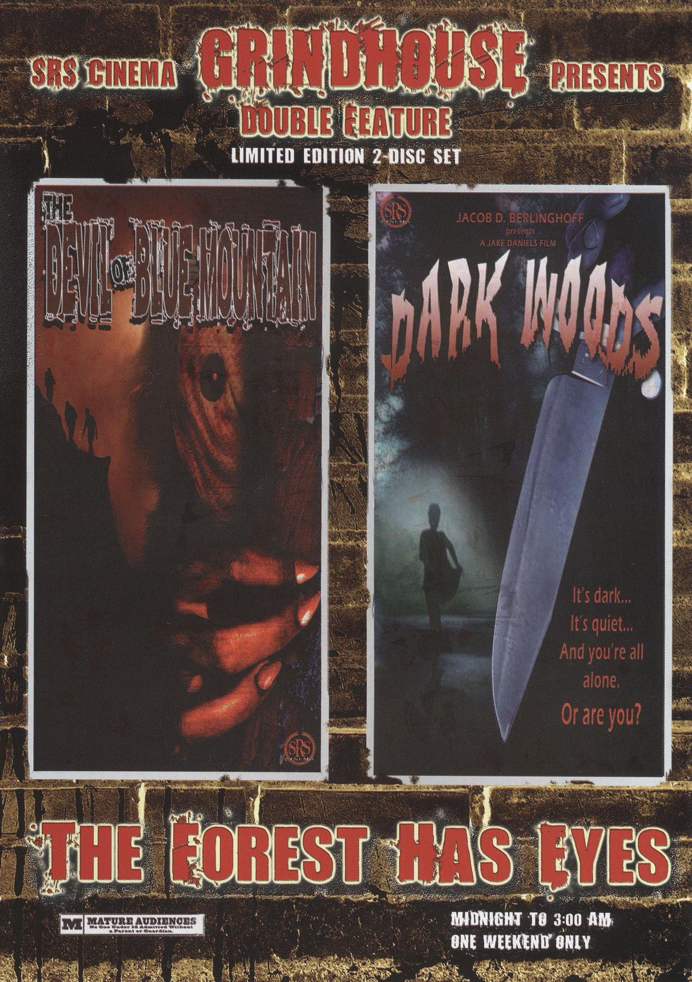 Grindhouse Double Feature: The Devil of Blue Mountain/Dark Woods [2 Discs]