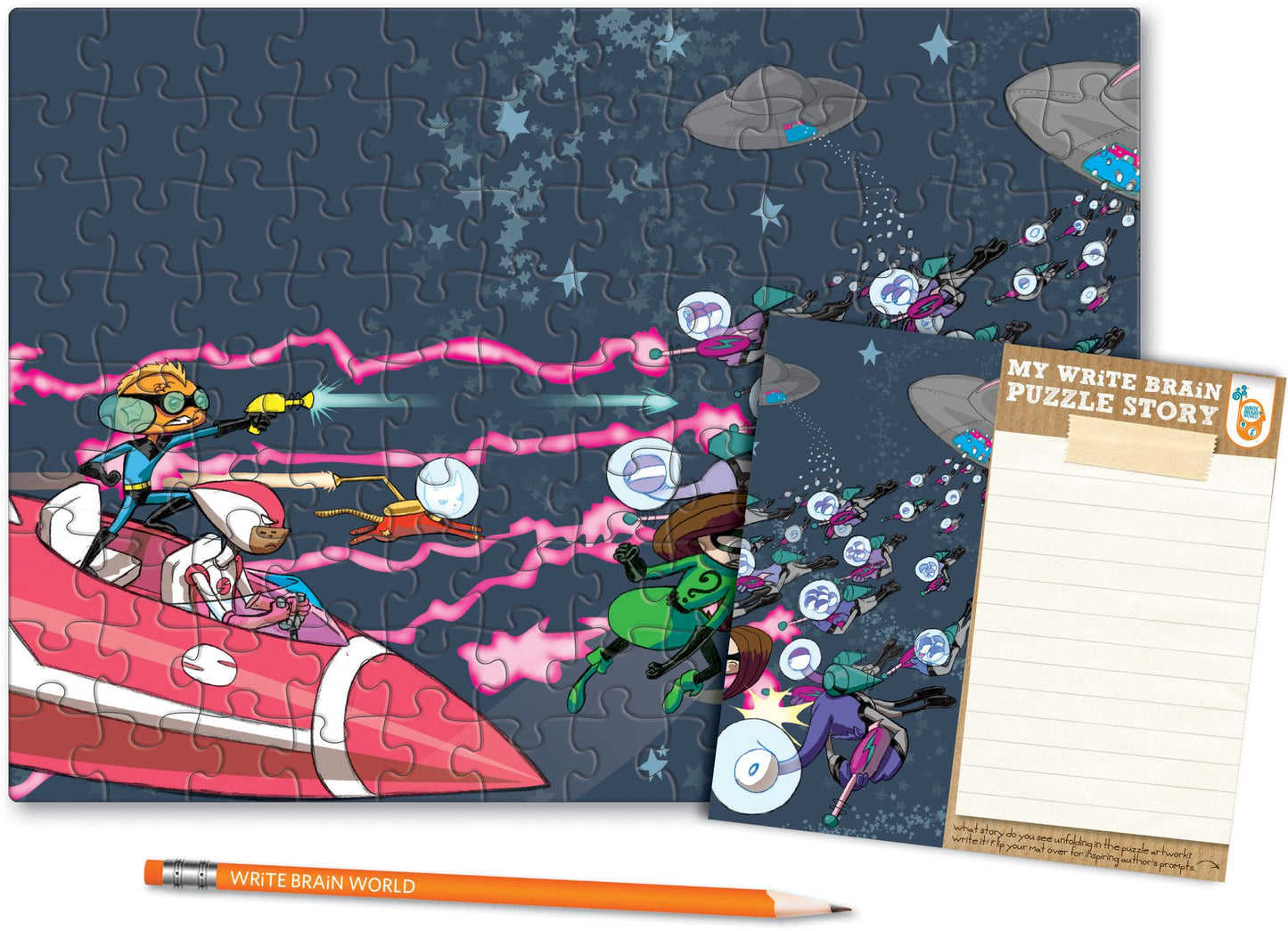 Story Puzzle Alien Invasion