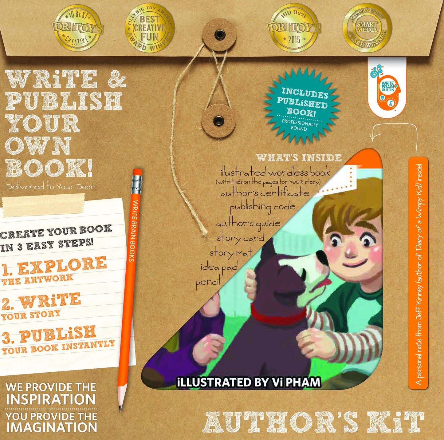Author's Kit - Brave Puppy