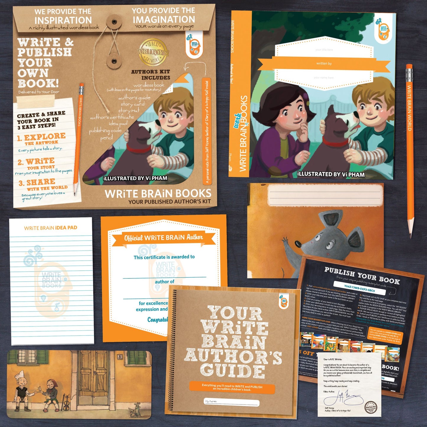 Author's Kit - Brave Puppy