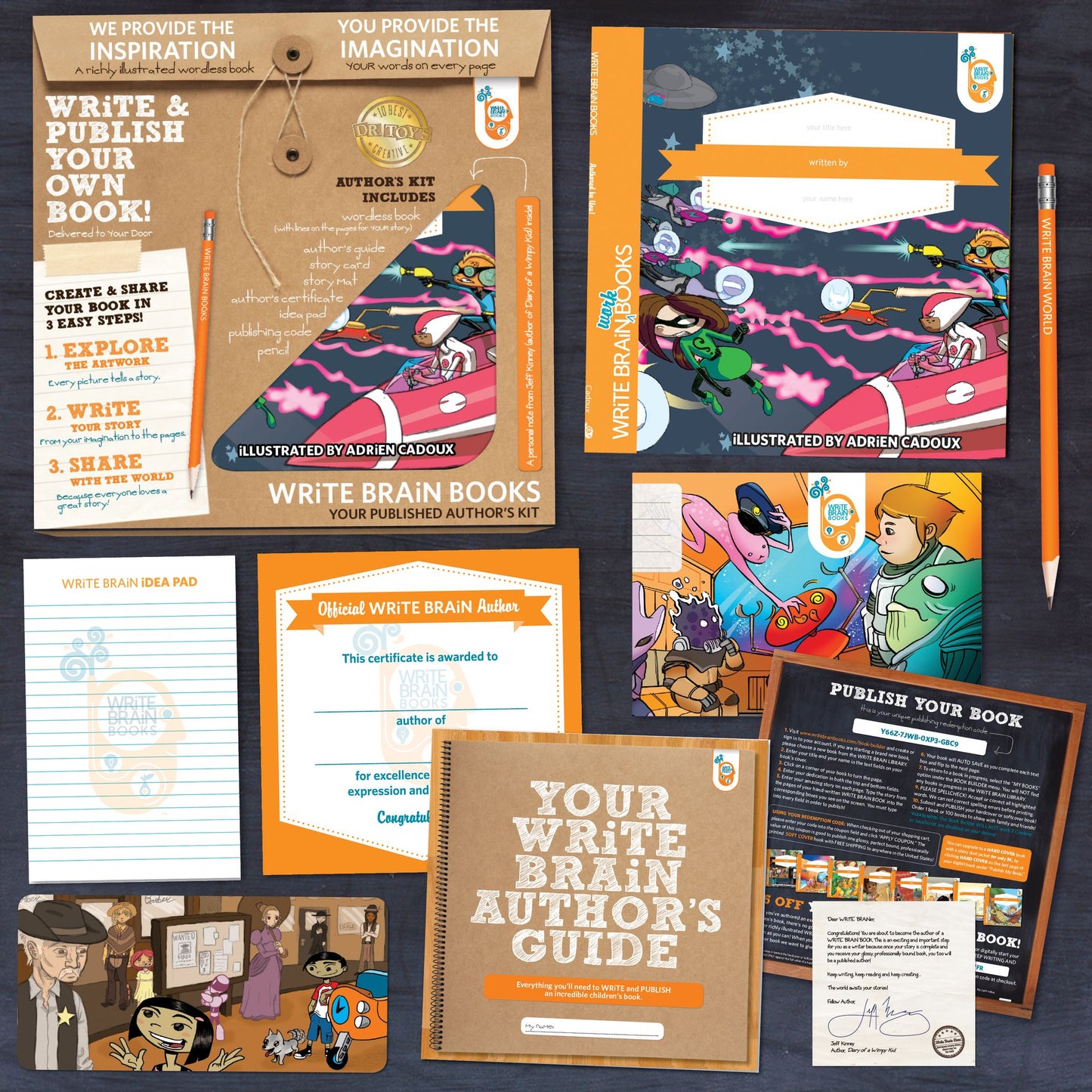 Author's Kit - Alien Invasion