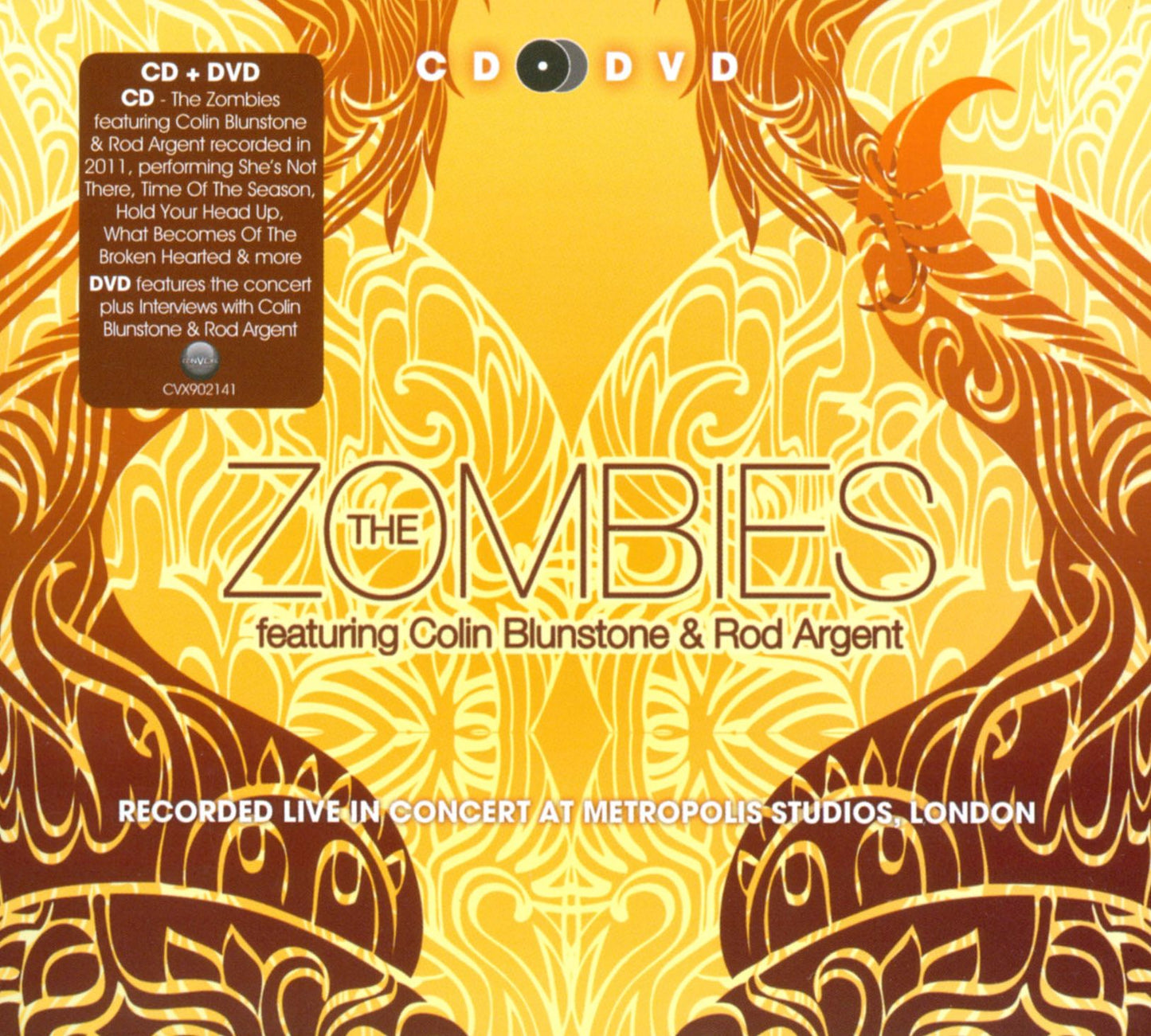 The Zombies: Recorded Live in Concert at Metropolis Studios, London [CD/DVD]