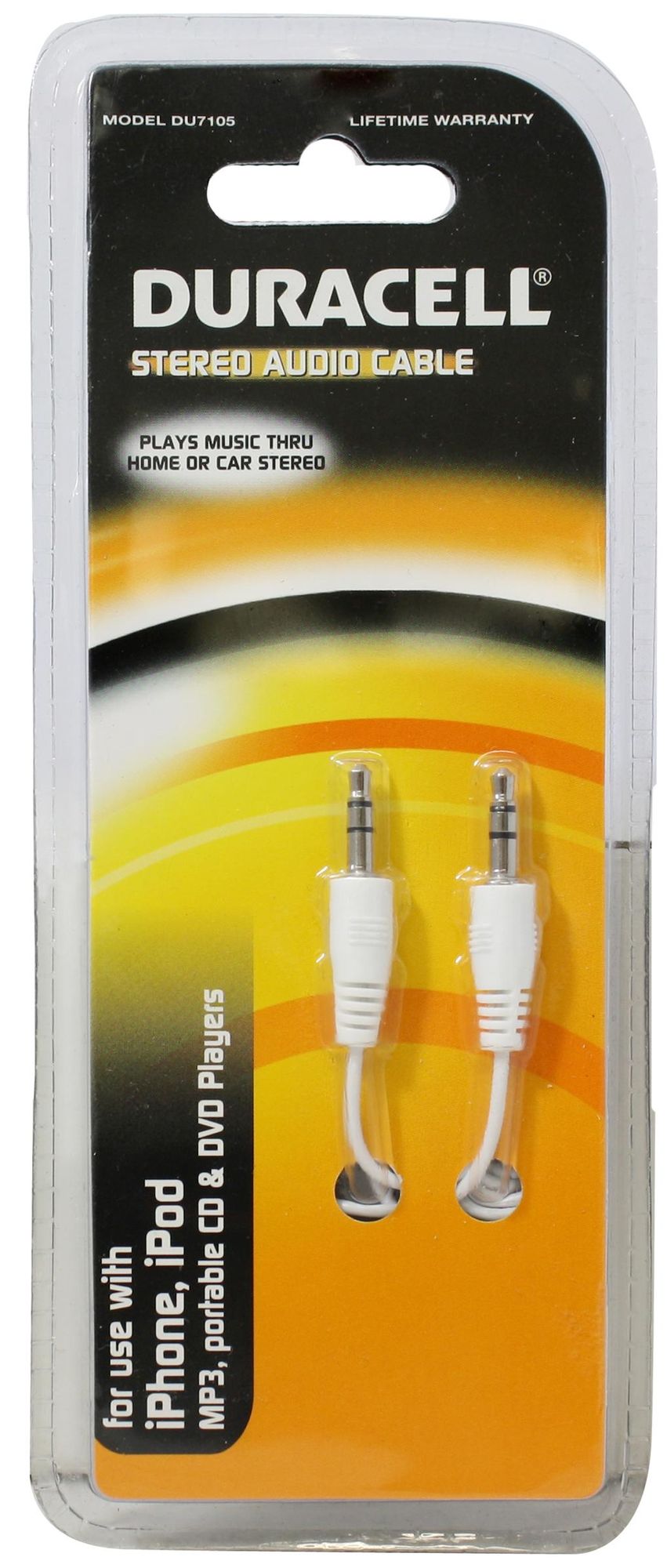 Duracell DU7105 Stereo Audio Cable
