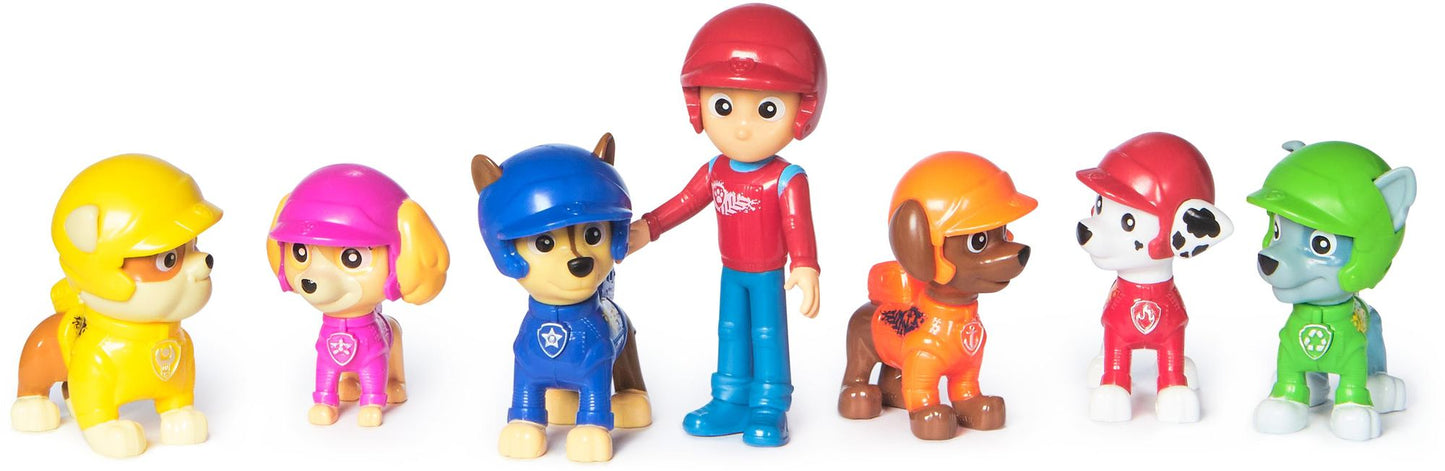 PAW Patrol: Rescue Wheels, Toy Figures Gift Pack, with 7 Collectible Action Figures, Kids Toys for Boys and Girls Ages 3 and up