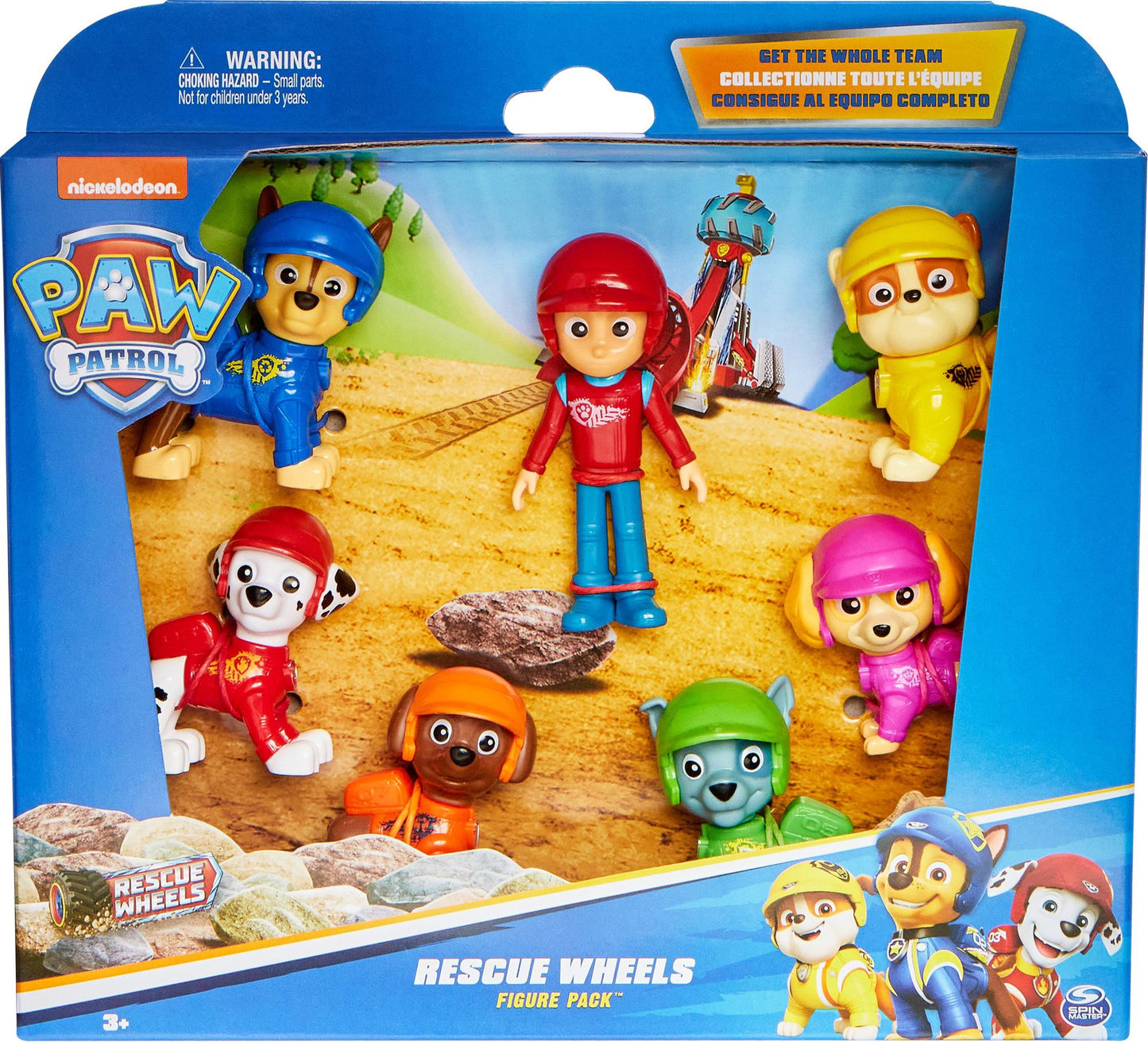 PAW Patrol: Rescue Wheels, Toy Figures Gift Pack, with 7 Collectible Action Figures, Kids Toys for Boys and Girls Ages 3 and up