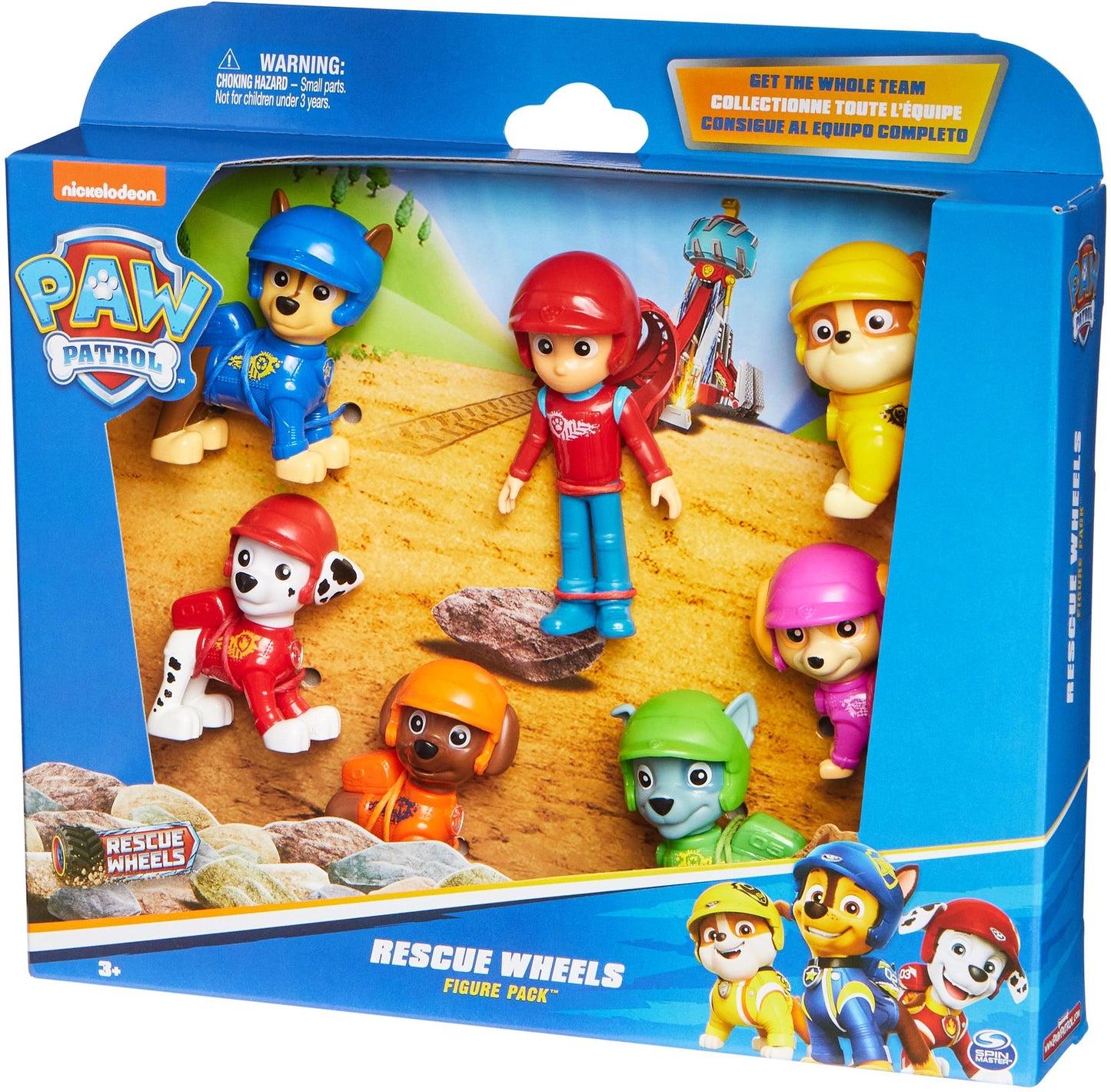 PAW Patrol: Rescue Wheels, Toy Figures Gift Pack, with 7 Collectible Action Figures, Kids Toys for Boys and Girls Ages 3 and up