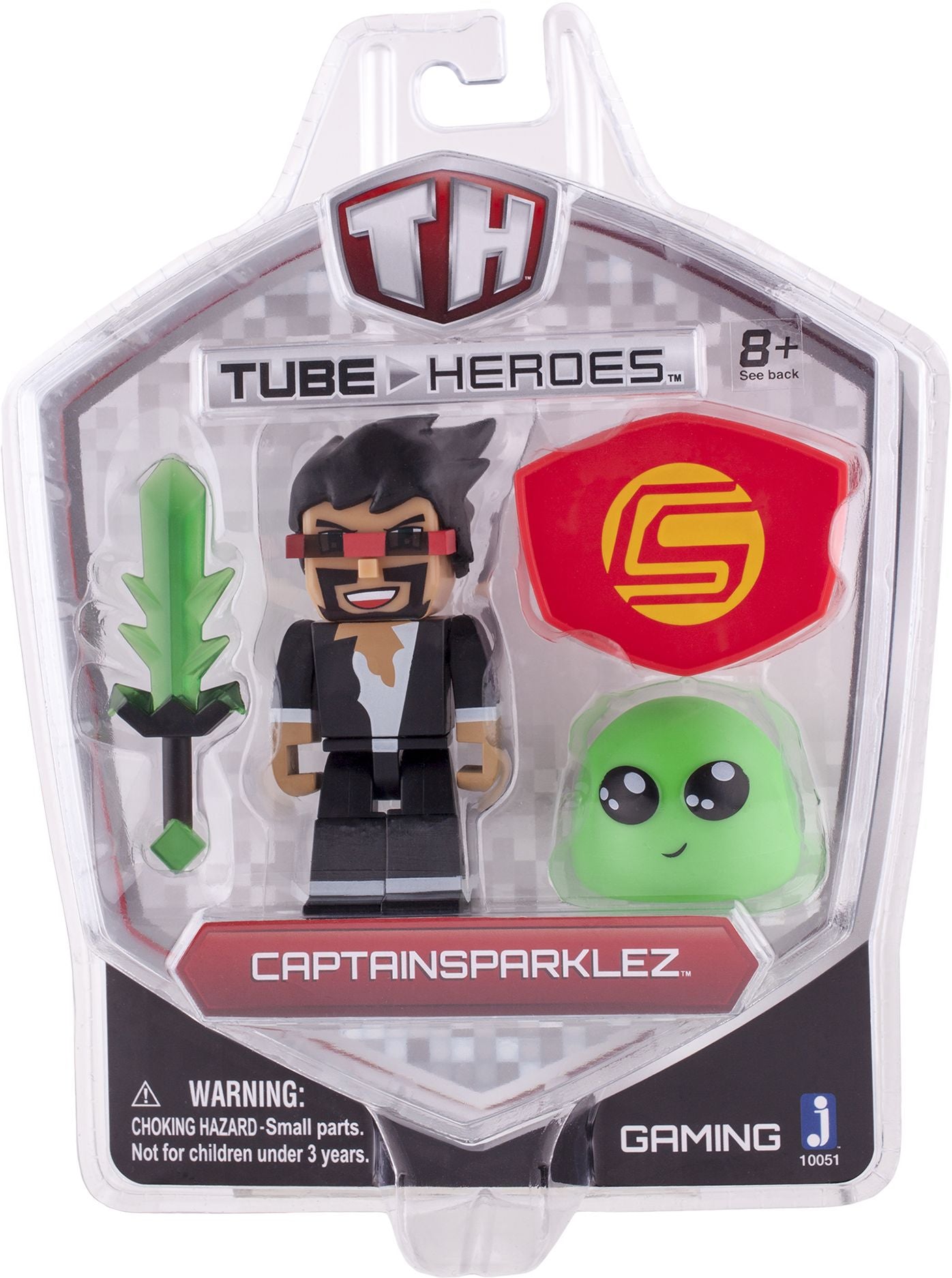 TUBE HEROES - Captain Sparklez Figure