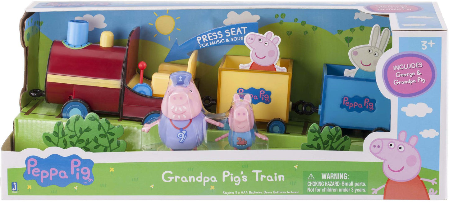 PEPPA PIG - Grandpa Train (with 2 Figures)