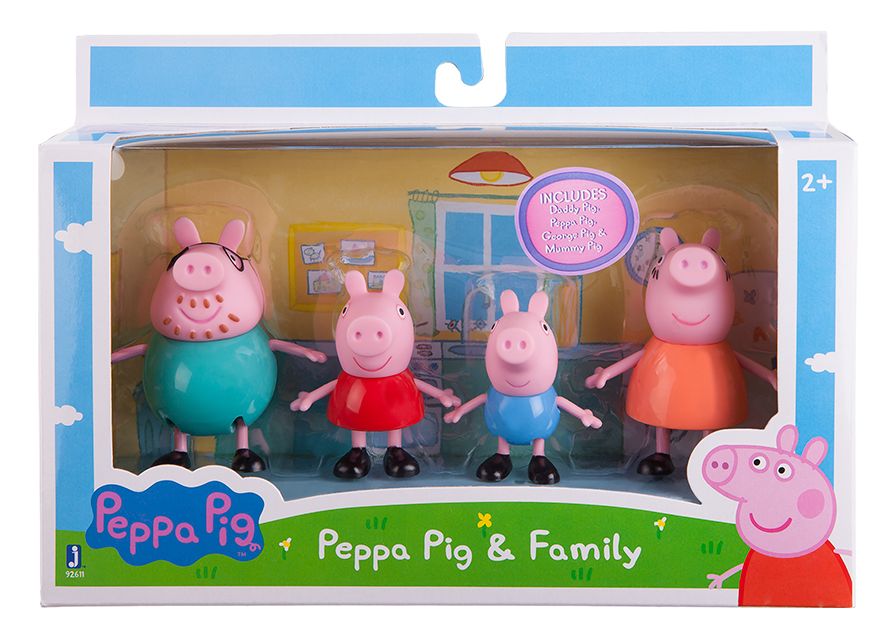 Peppa 3 inch 4 Pack Asst