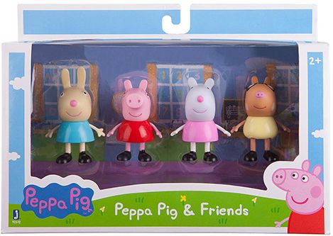 Peppa 3 inch 4 Pack Asst