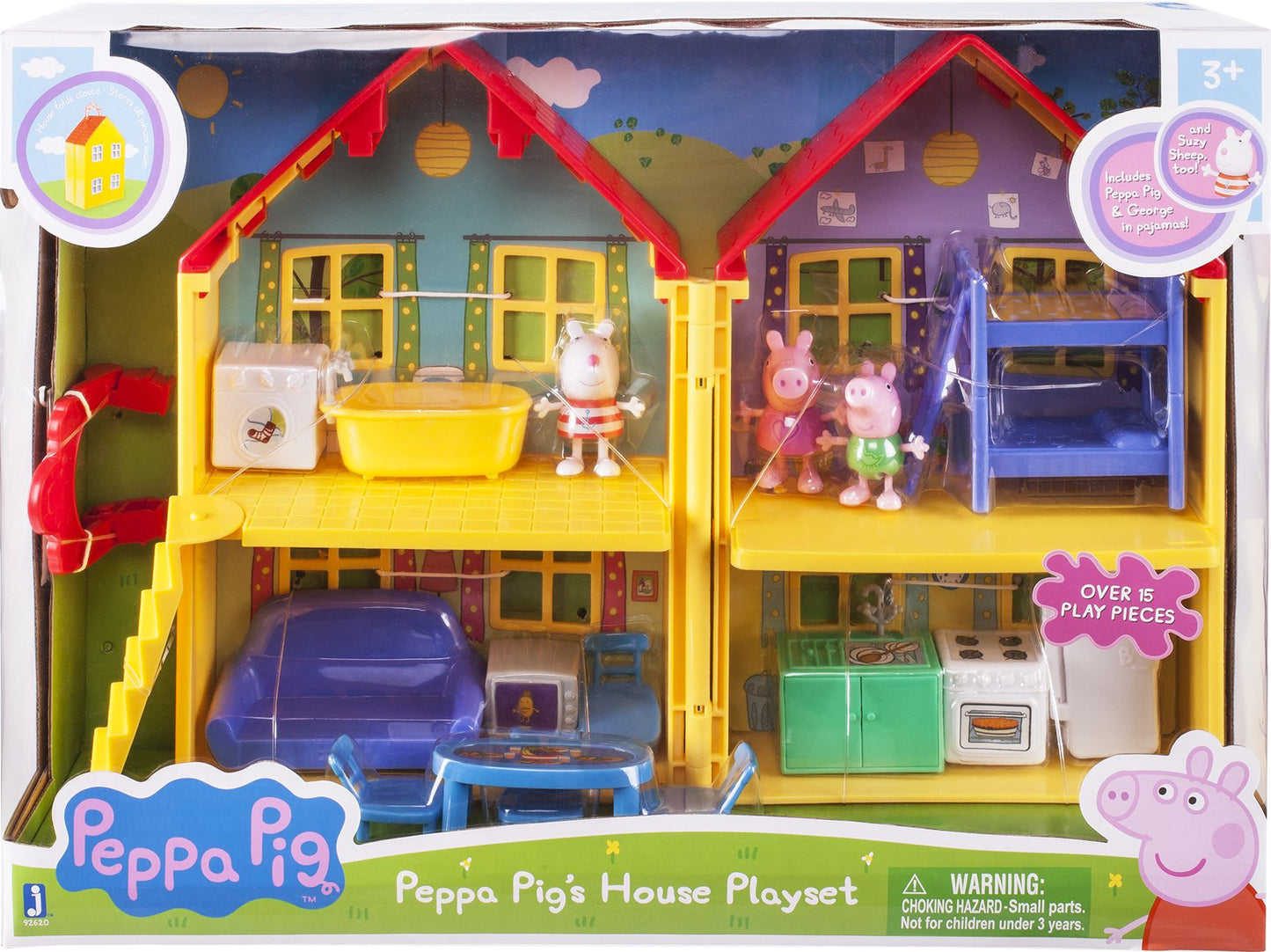 PEPPA PIG - Peppa's Deluxe House (with 3 Fig)