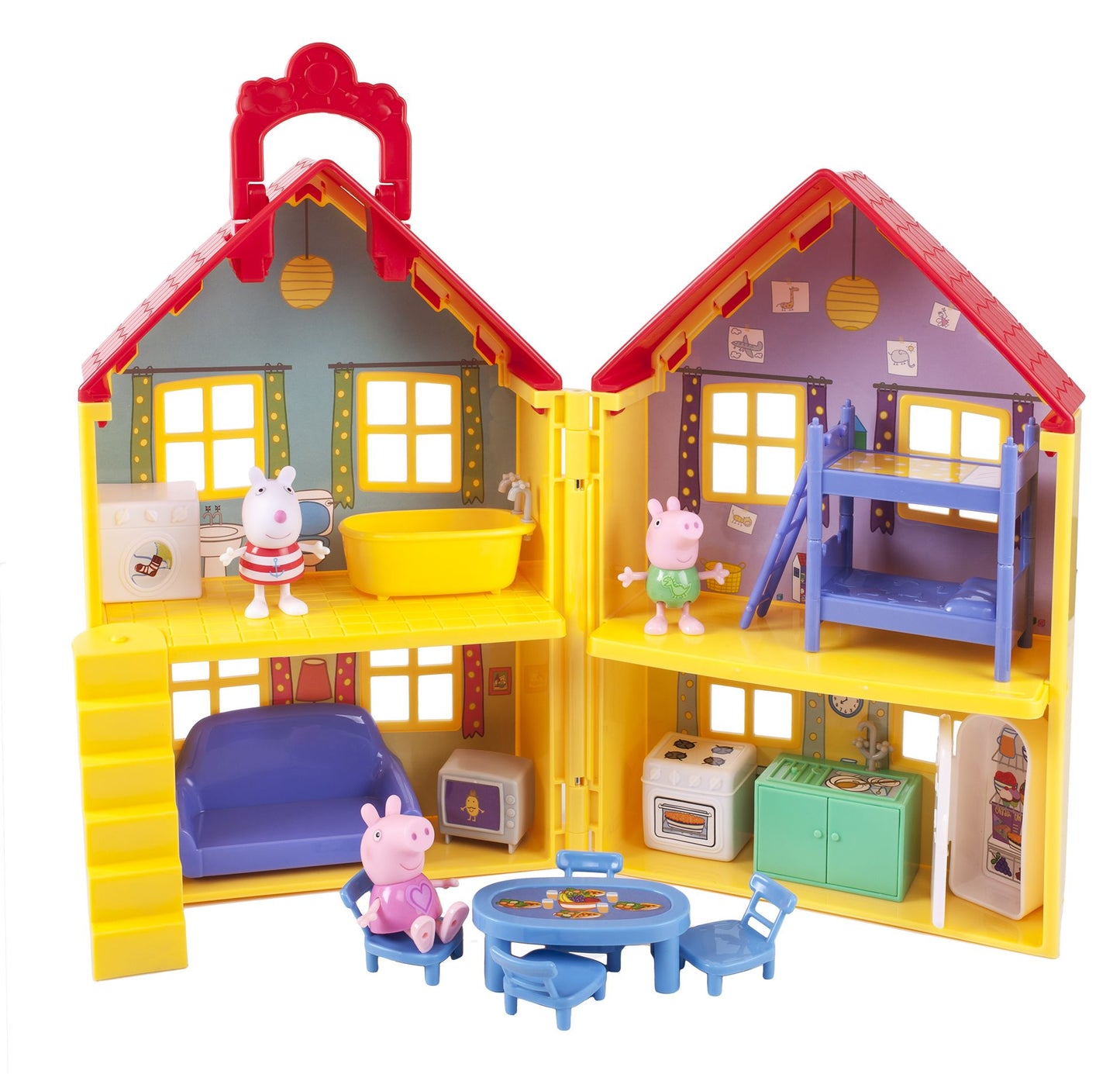 PEPPA PIG - Peppa's Deluxe House (with 3 Fig)