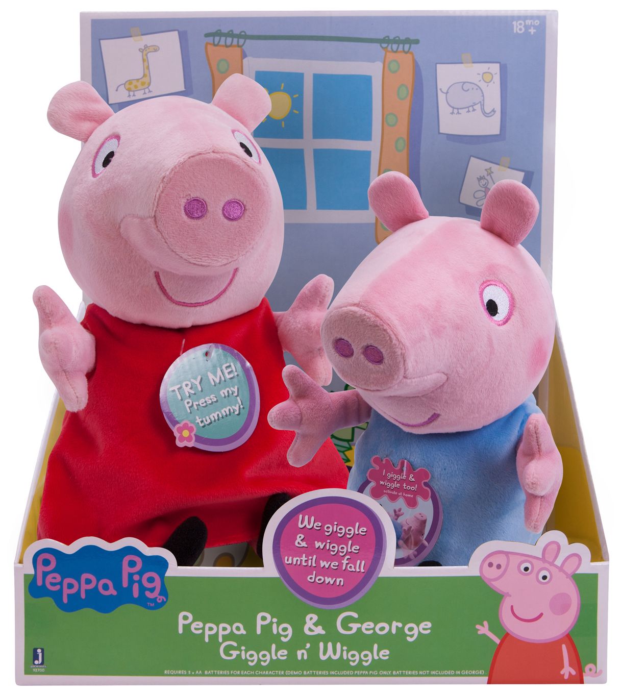 Peppa Giggle N' Wiggle (2pk)