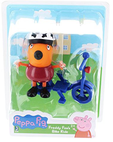 PEPPA PIG - Freddy Fox w/ Bicycle Accessory
