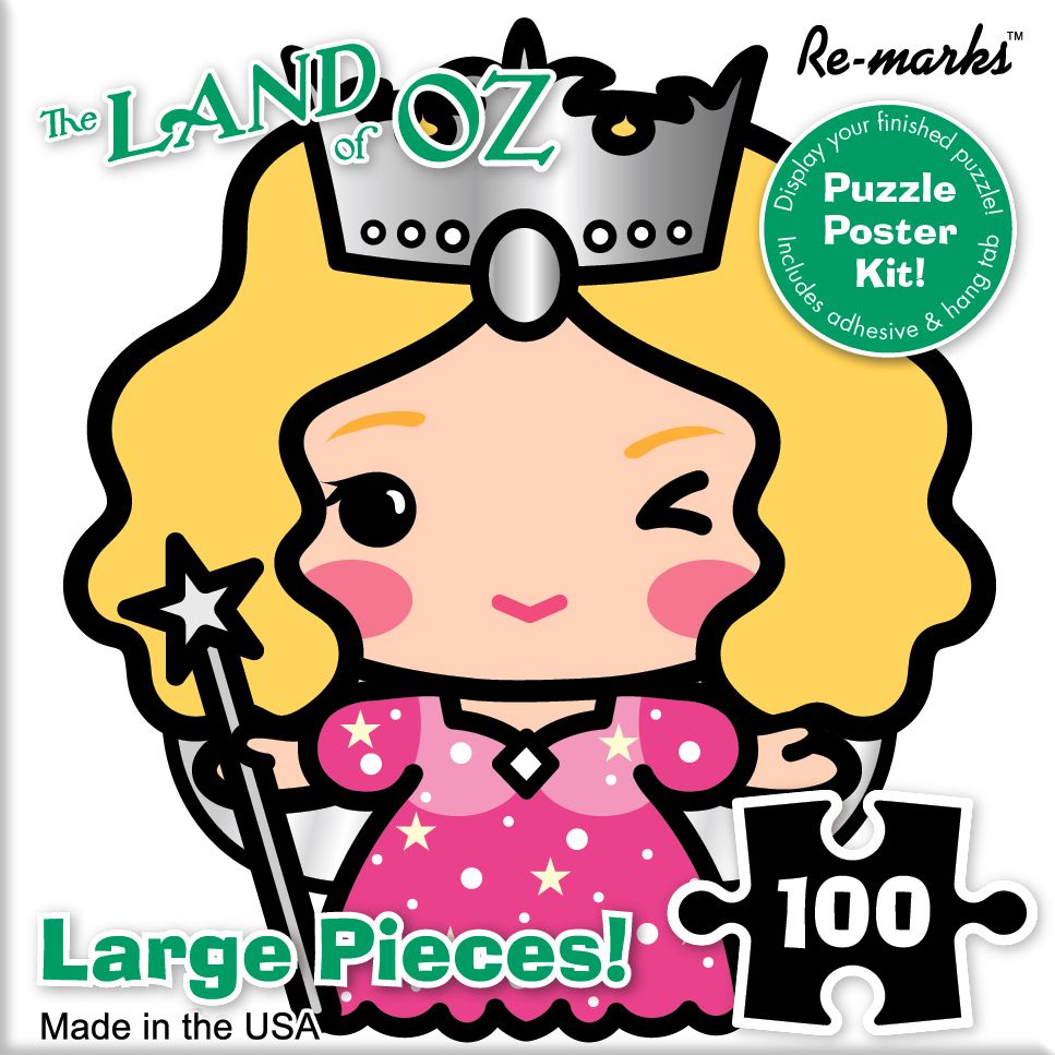 Wizard of Oz 100pc Puzzle Cube Glinda