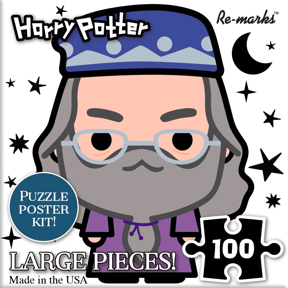 Harry Potter 100pc Puzzle Cube Dumbledore