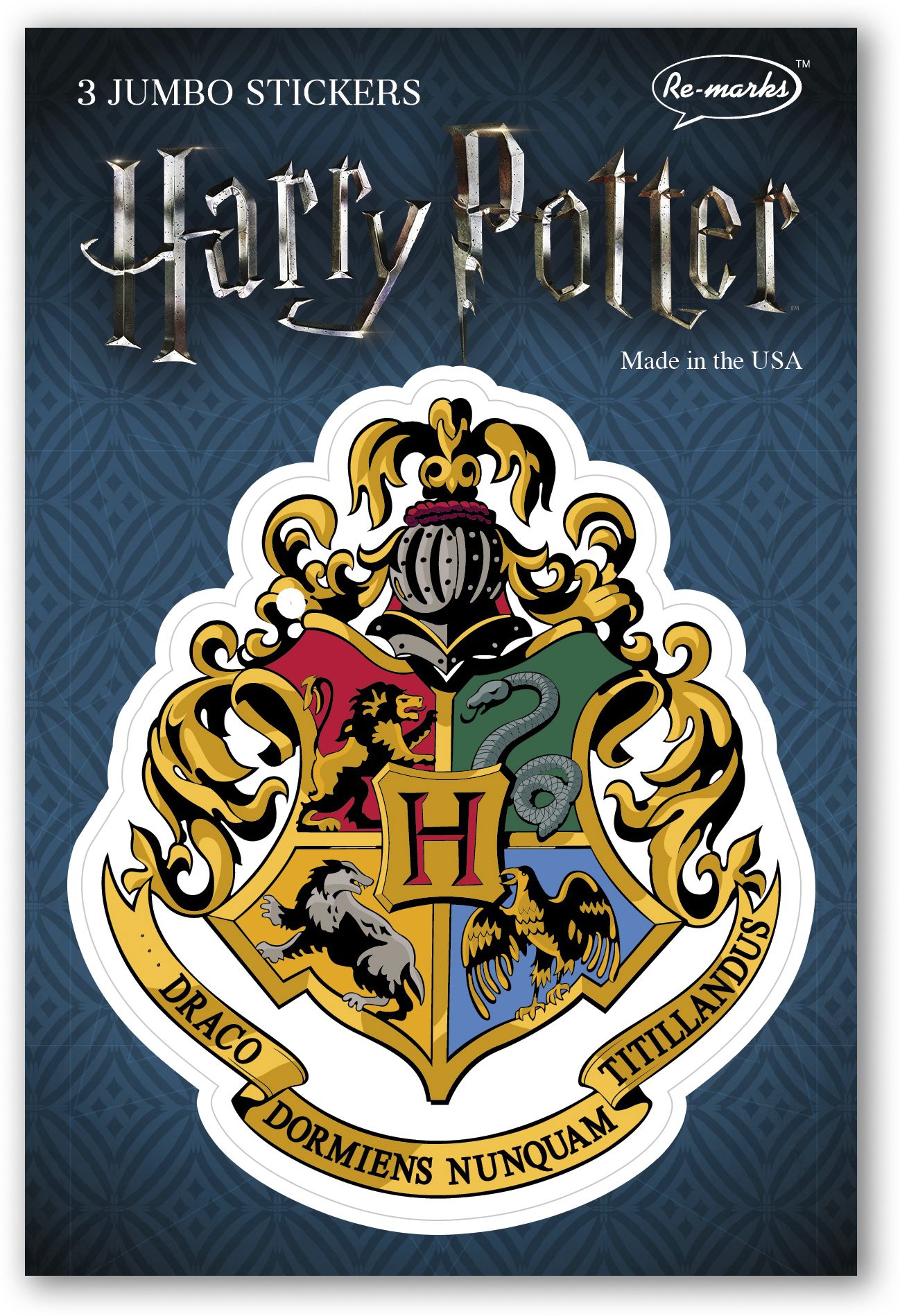 Harry Potter Hogwarts Crest Jumbo Sticker
