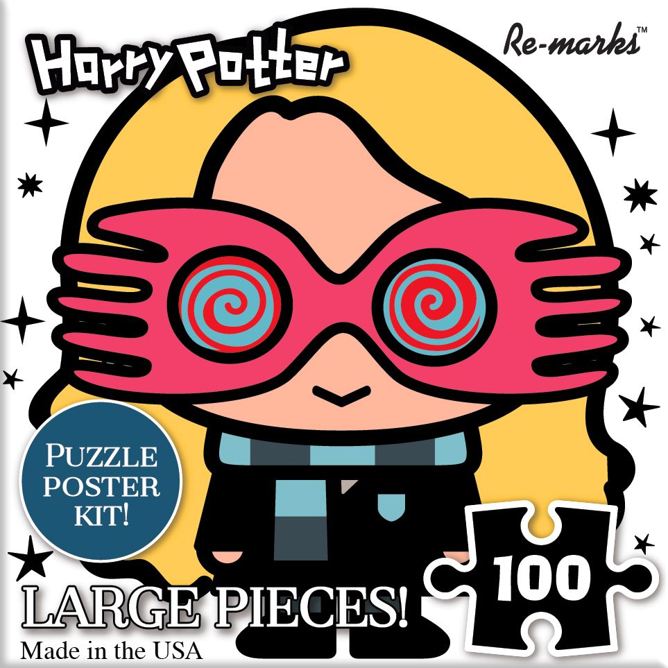 Harry Potter 100pc Puzzle Cube Luna