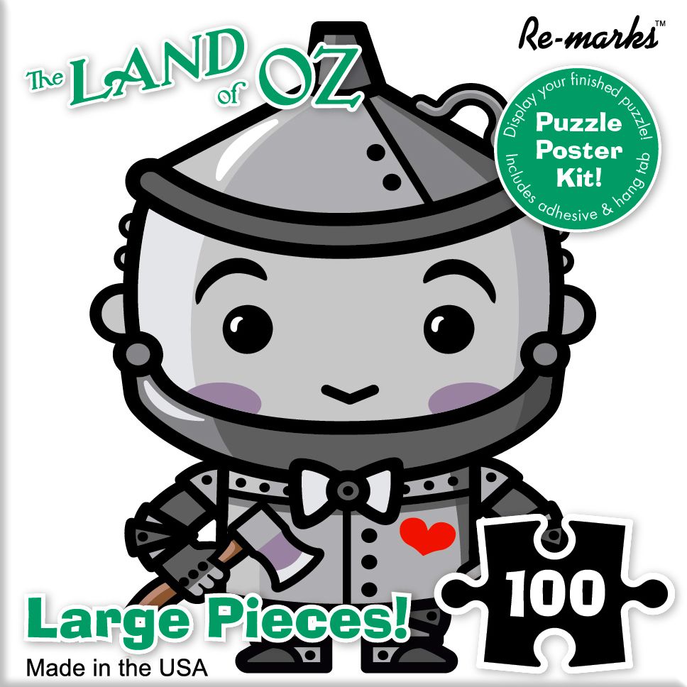 Wizard of Oz 100pc Puzzle Cube Tin Man