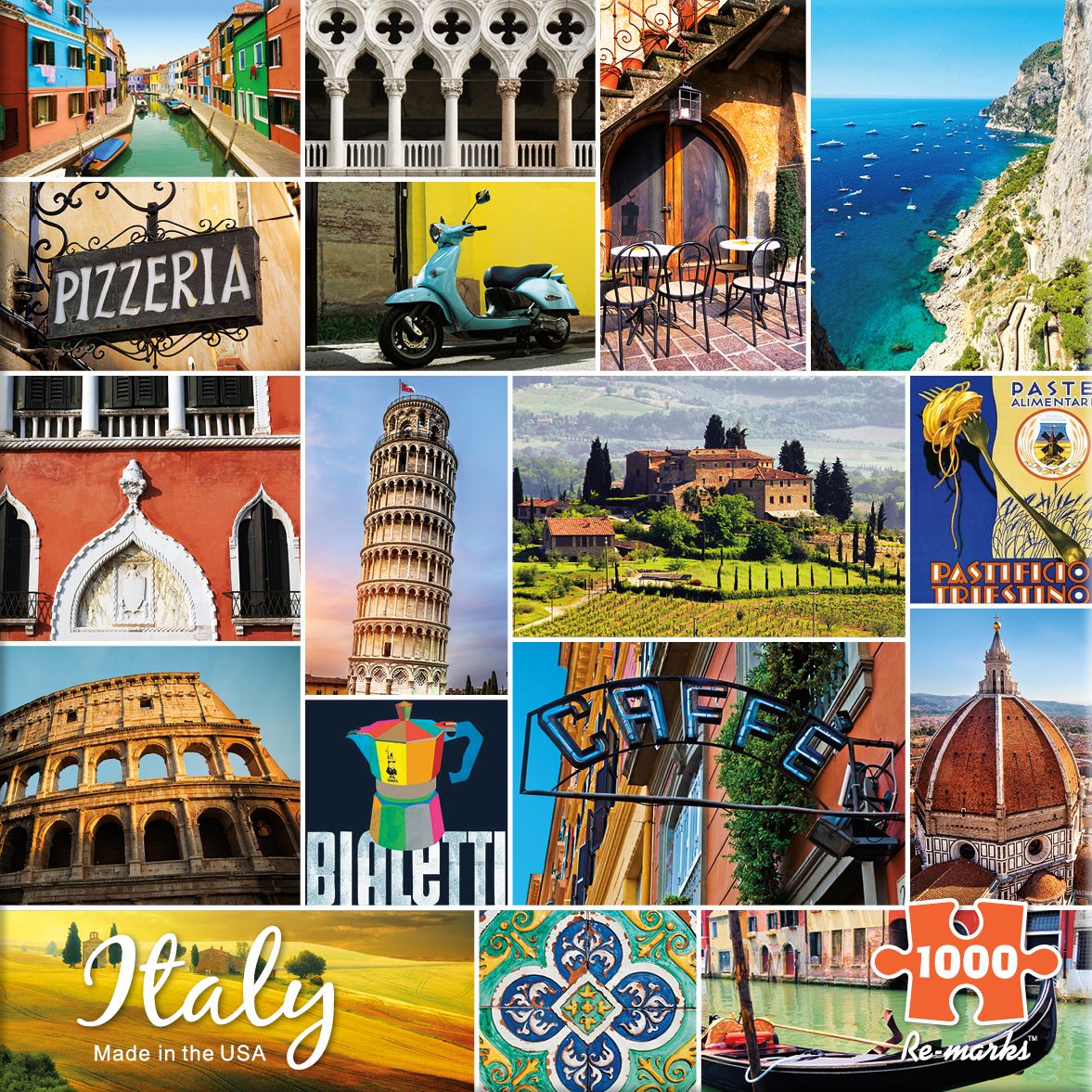 1000 Piece Italy Puzzle