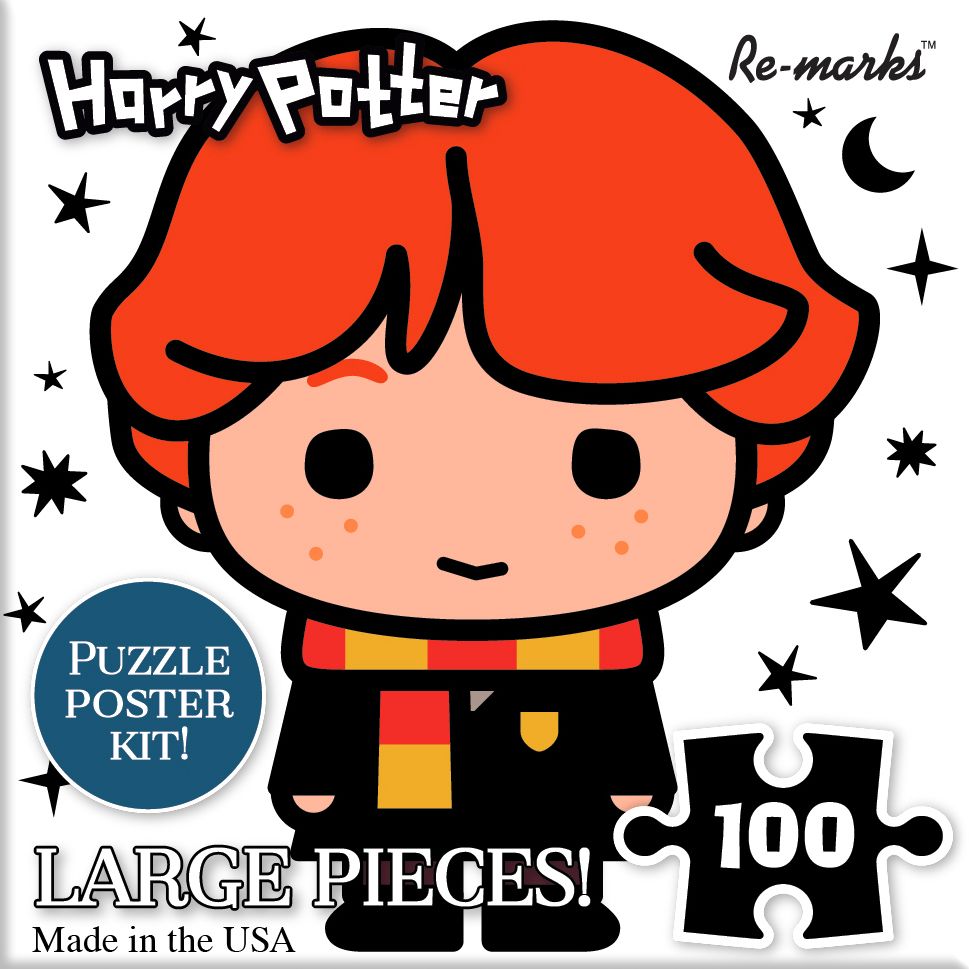 Harry Potter 100pc Puzzle Cube Ron