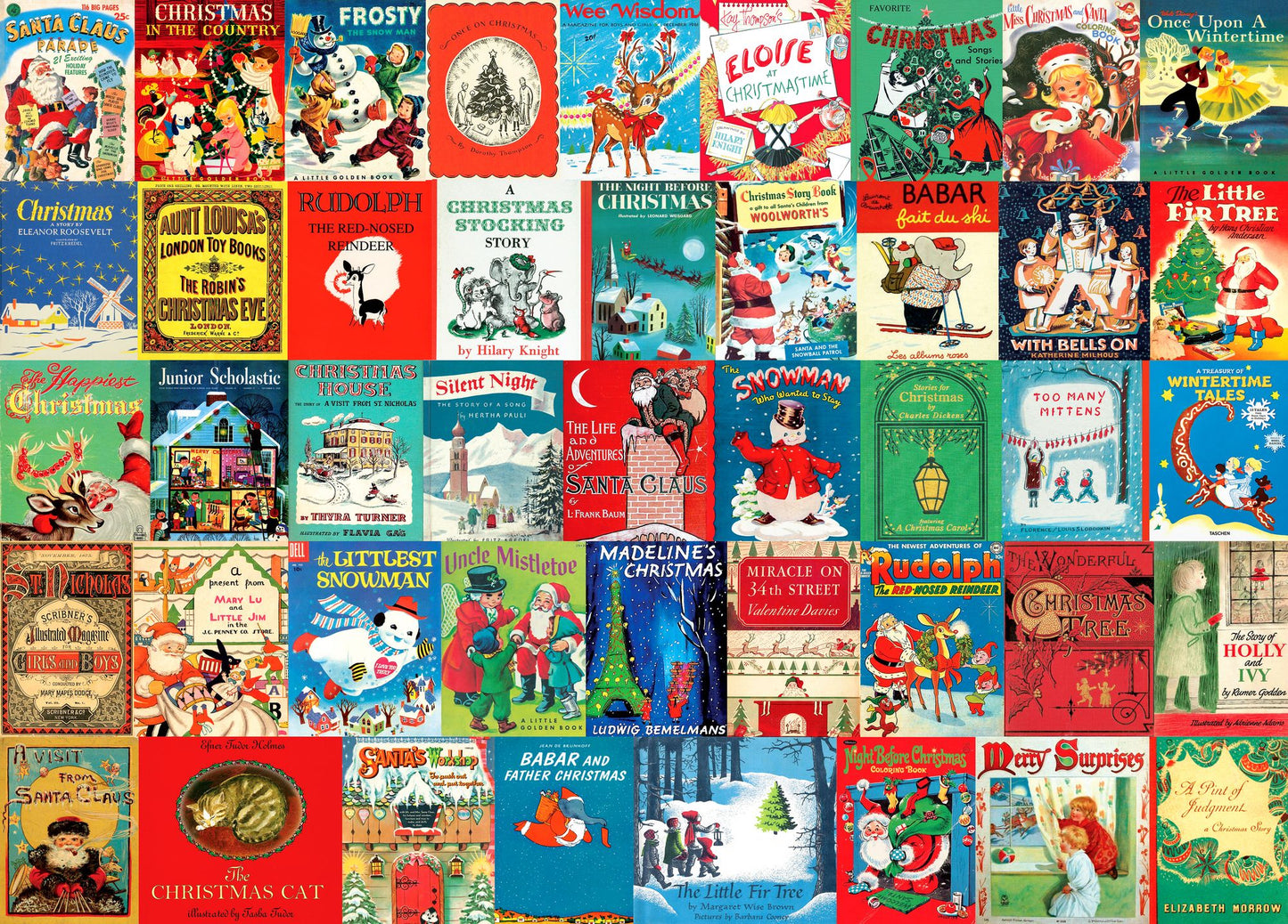 1000 Piece Christmas Books