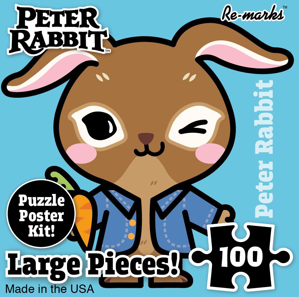 Peter Rabbit 100pc Puzzle Cube Peter