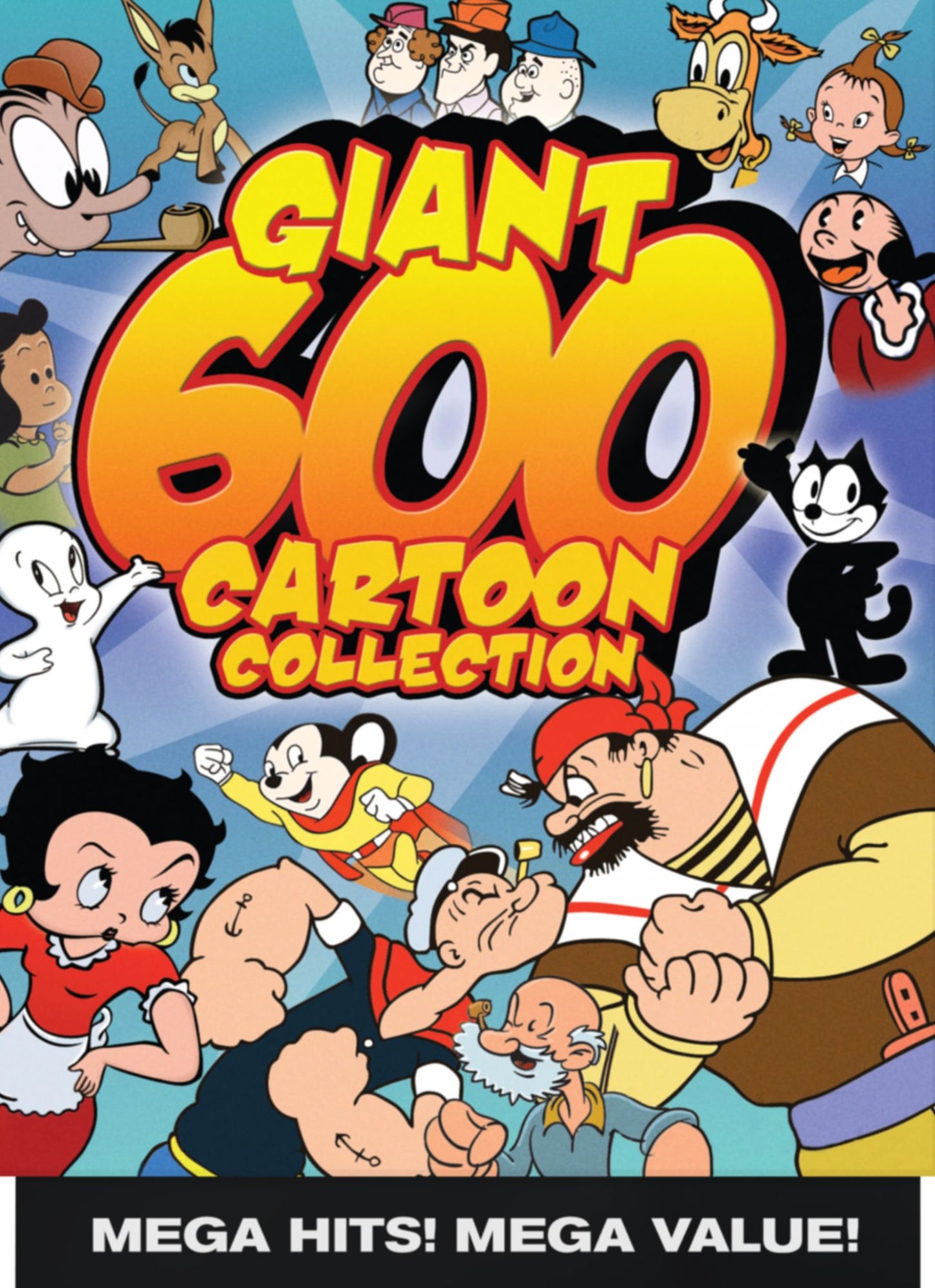 Giant 600 Cartoon Collection [12 Discs]
