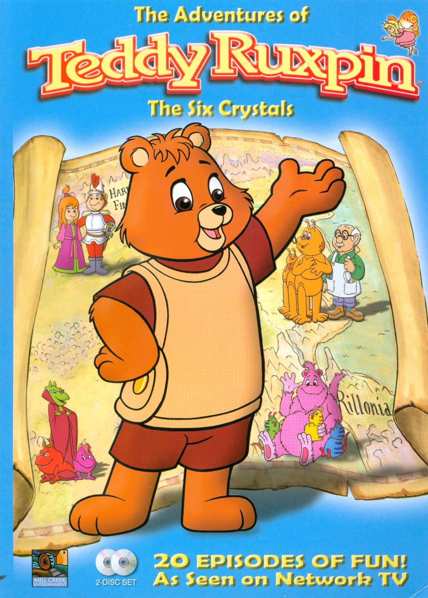 The Adventures Teddy Ruxpin: The Six Crystals Episodes 1-20 [2 Discs]