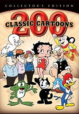 200 Classic Cartoons [4 Discs]