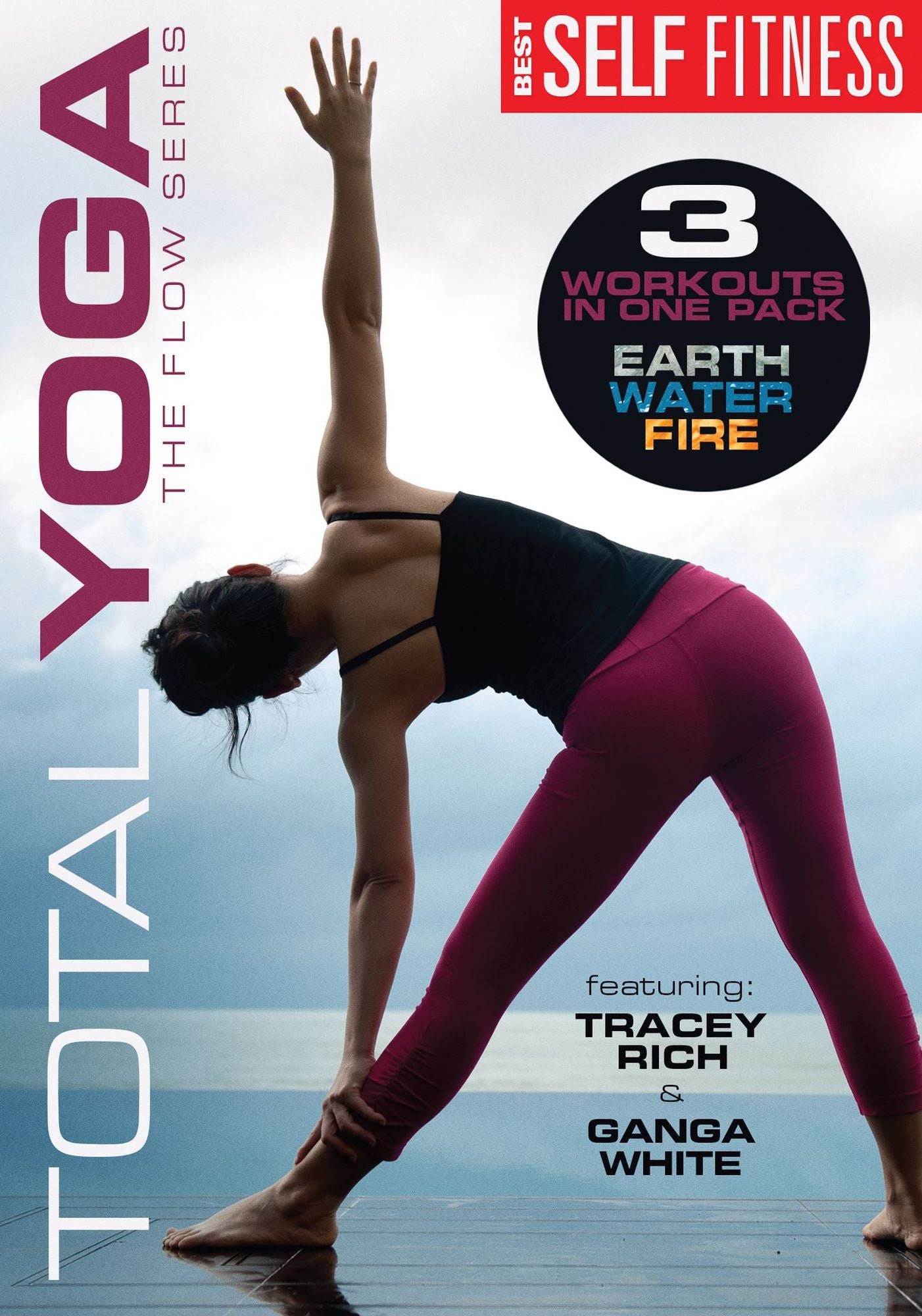 Total Yoga 3-Pack - Flow Series (Earth & Fire &