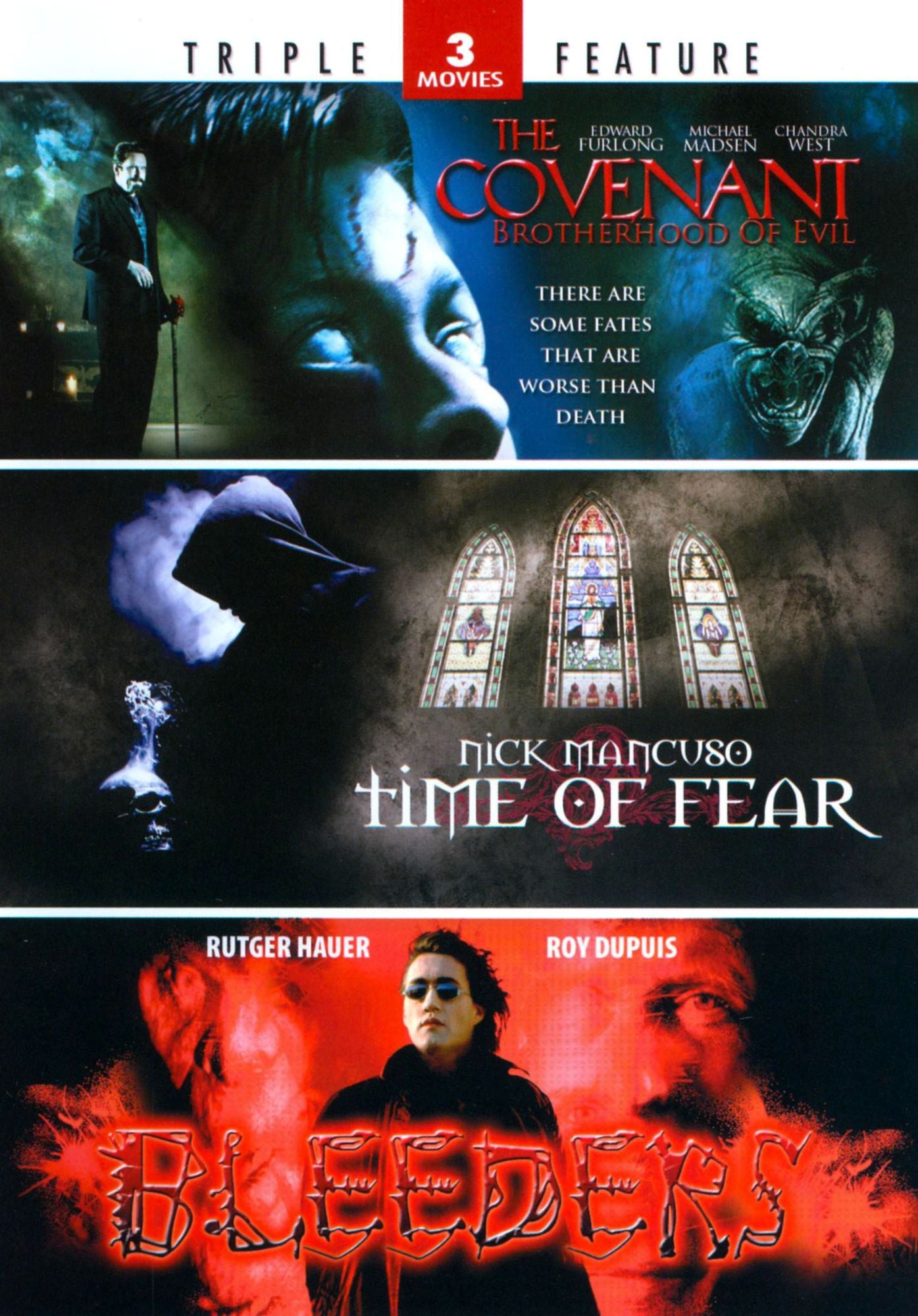 The Covenant: Brotherhood of Evil/Time of Fear/Bleeders [2 Discs]