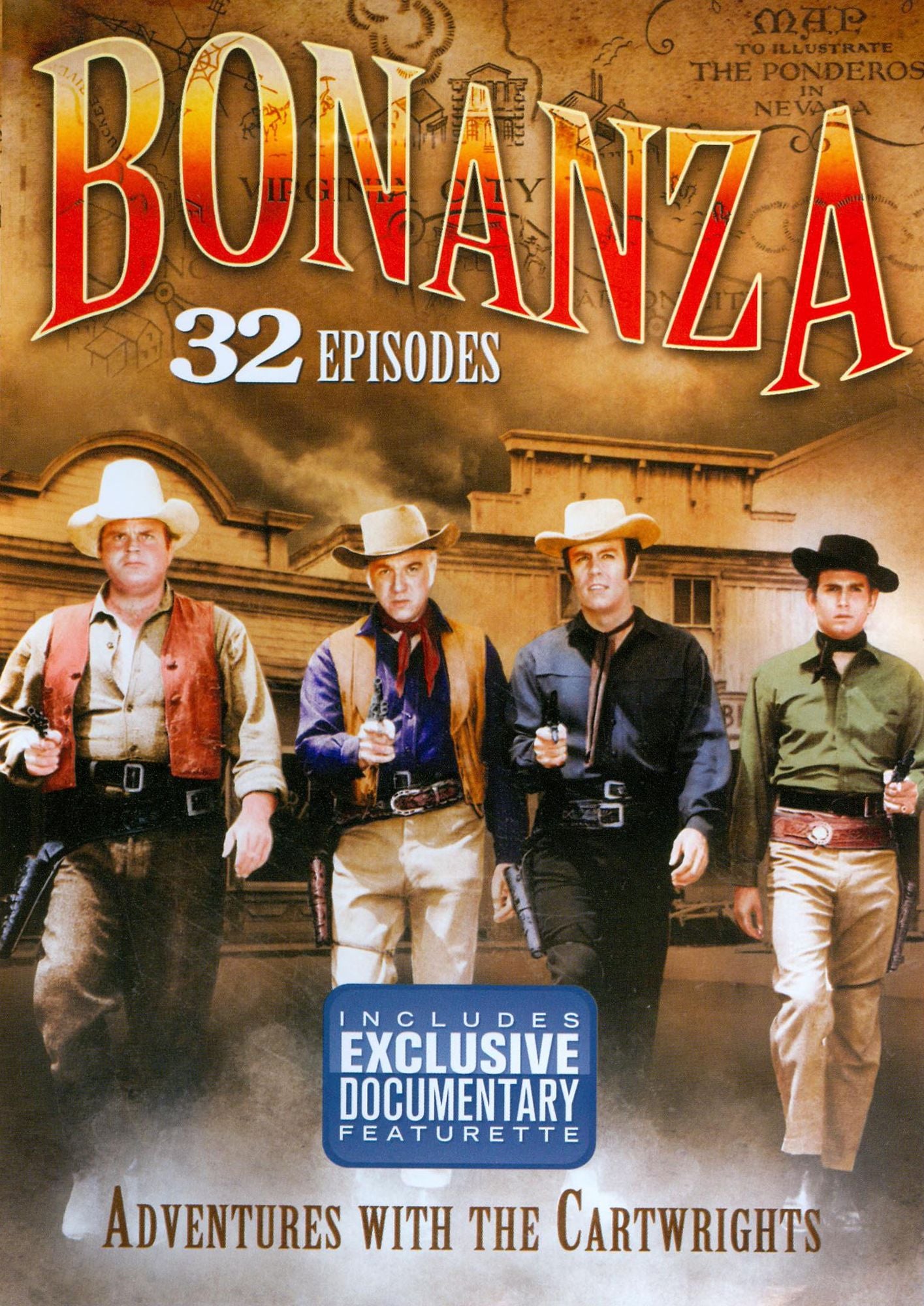 Bonanza: Adventures with the Cartwrights [4 Discs]
