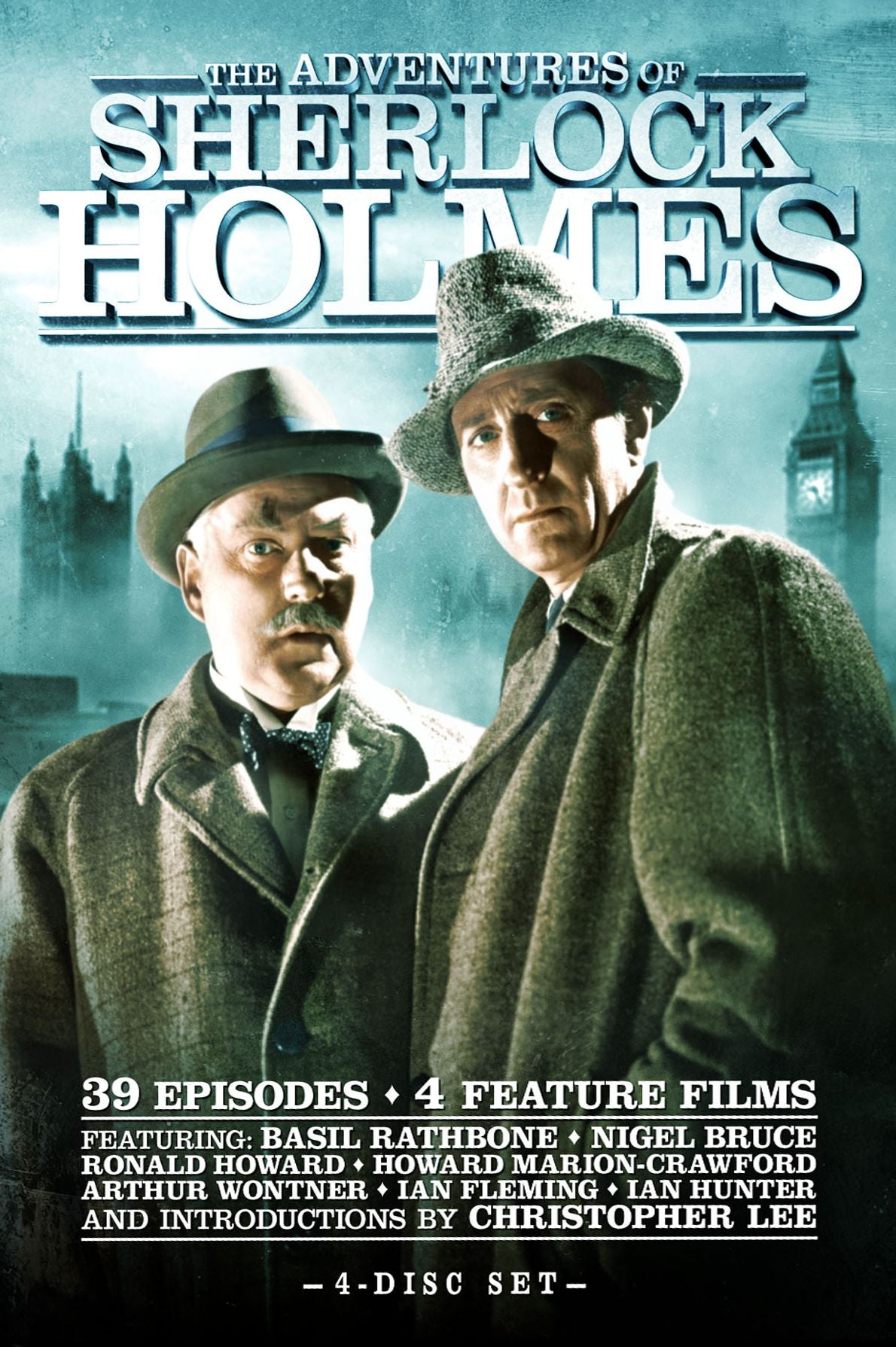 The Adventures of Sherlock Holmes [4 Discs] [Tin Case]