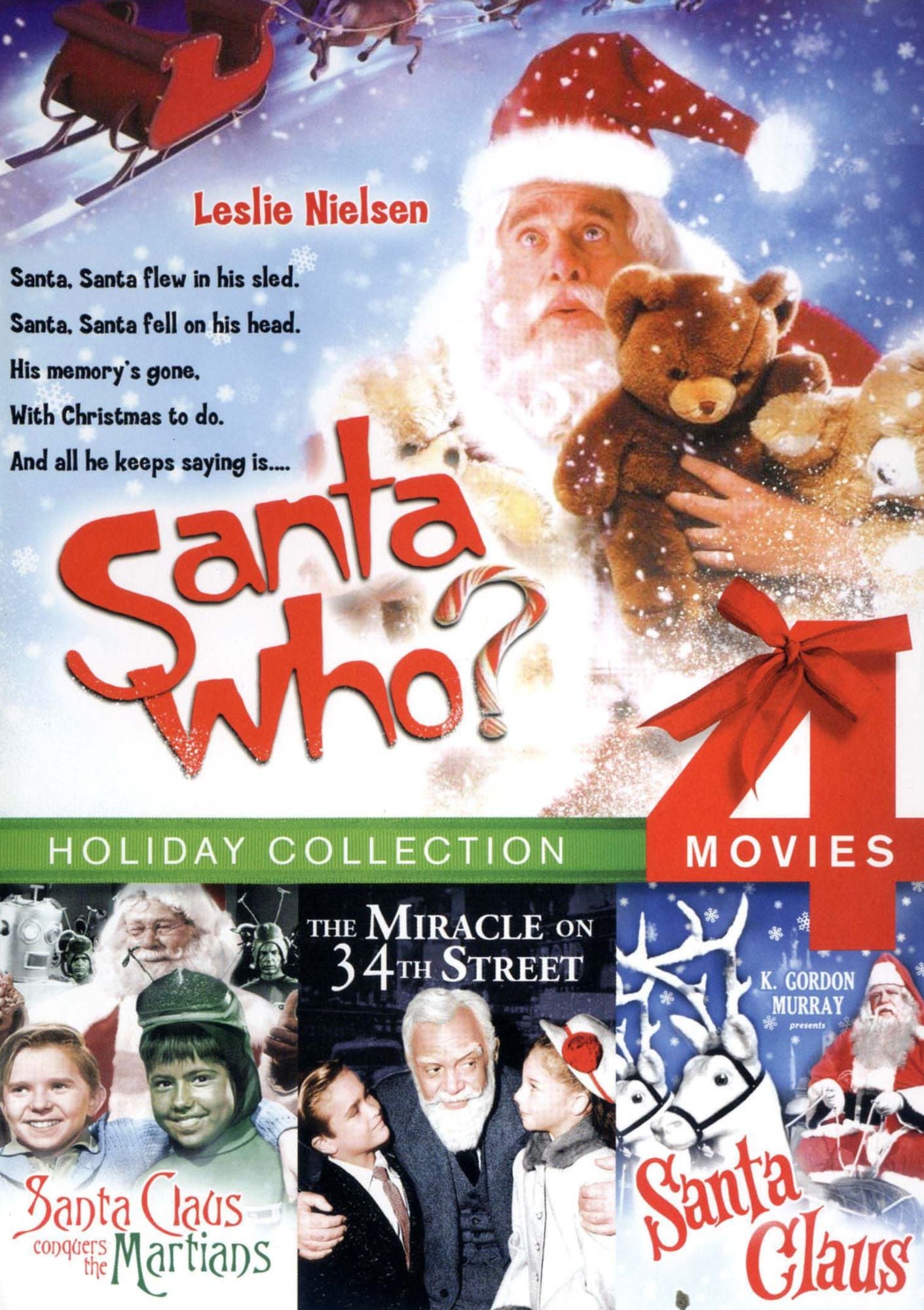 Santa Who?/Santa Claus Conquers the Martians/Santa Claus/Miracle on 34th Street