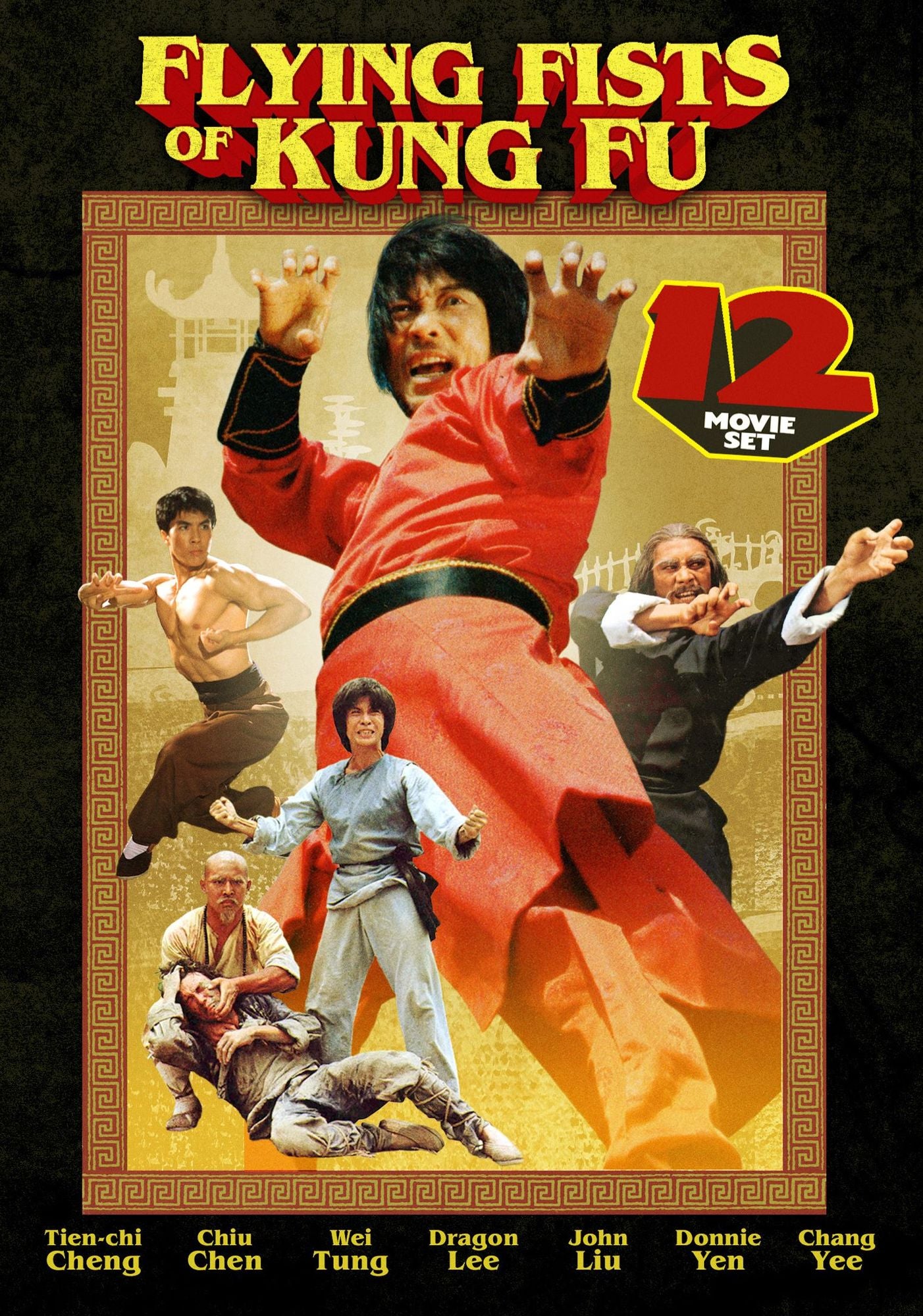 Flying Fists Of Kung Fu: 12 Movie Set