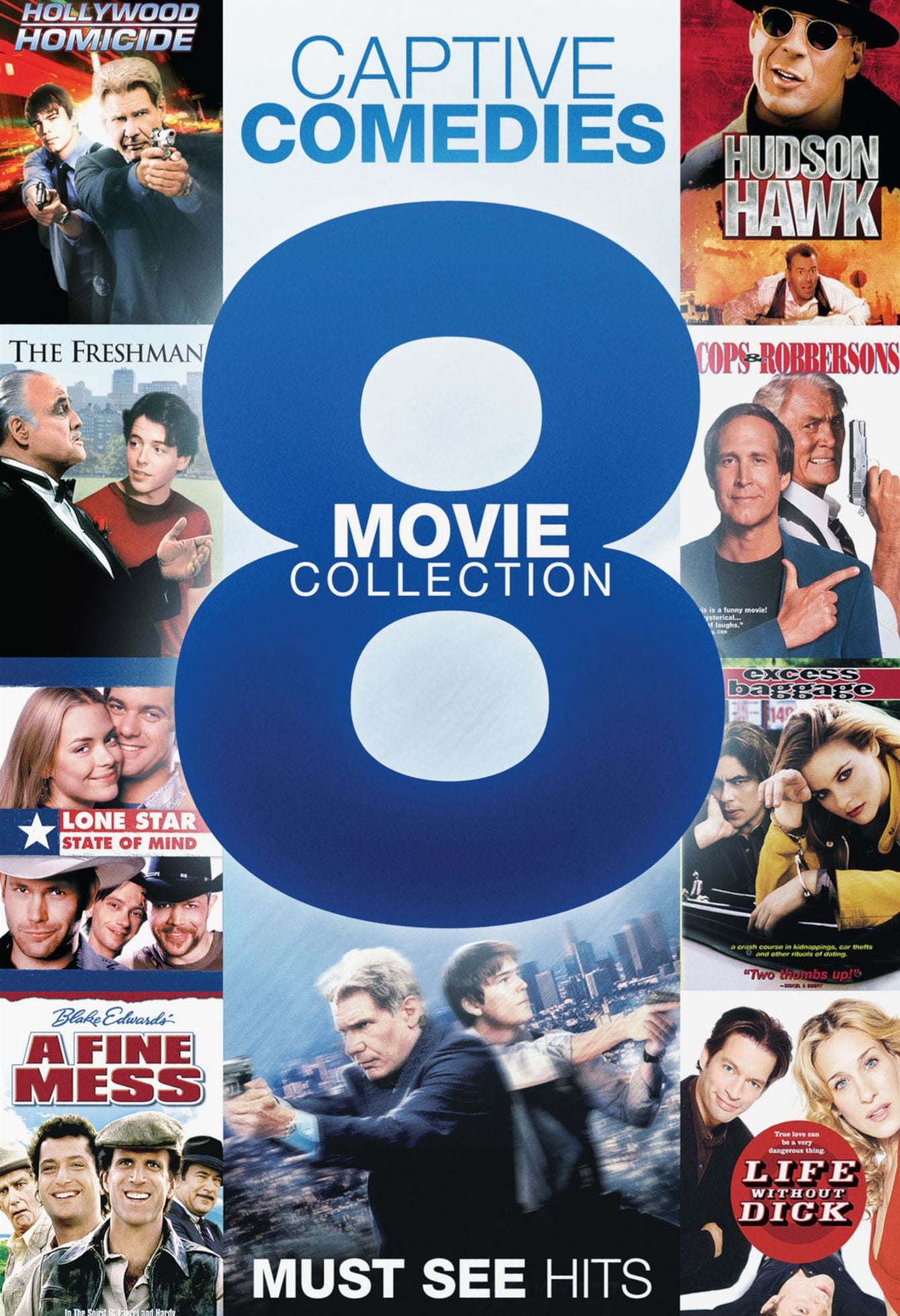 CAPTIVE COMEDIES: 8 MOVIE COLL.