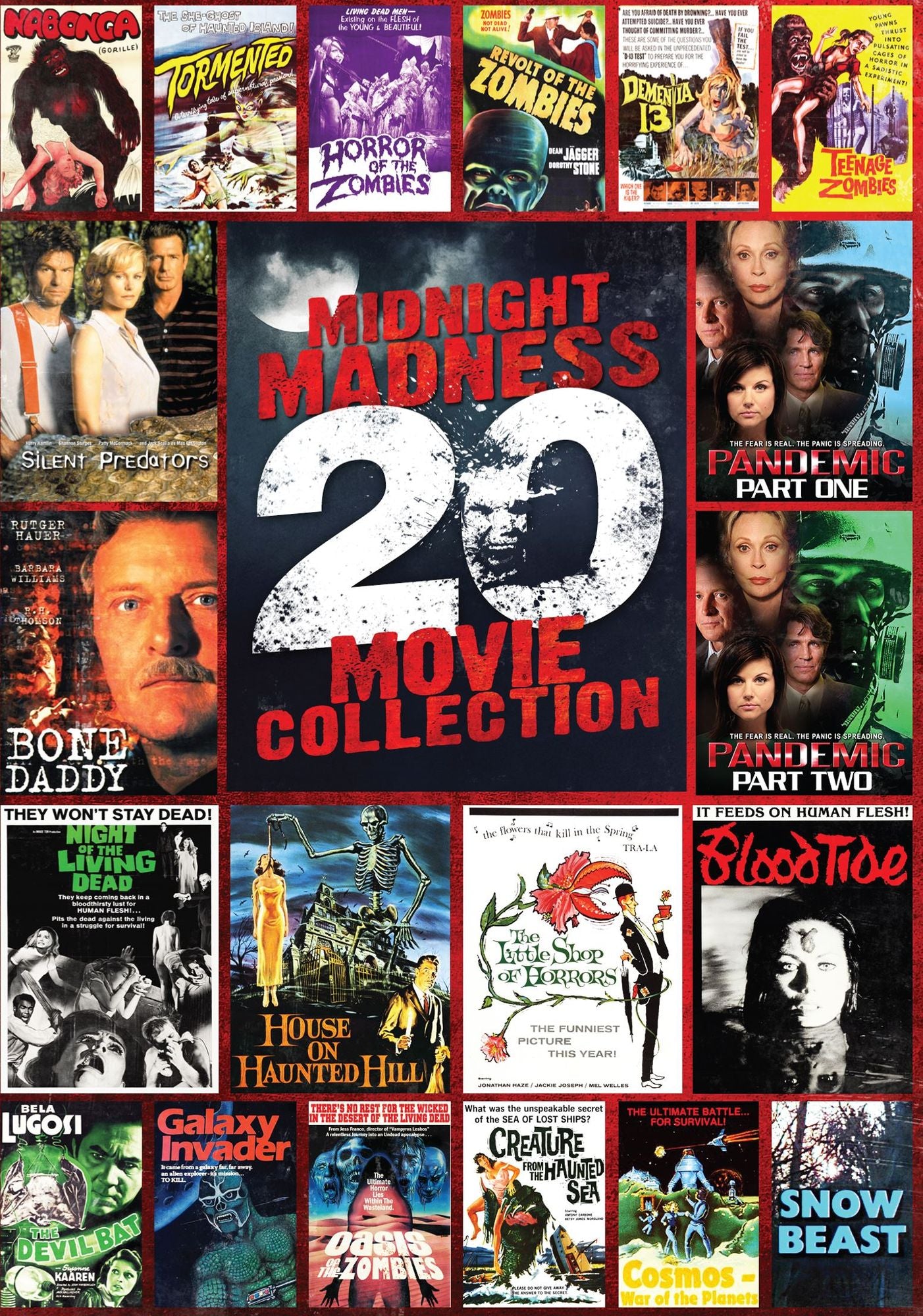 Midnight Madness - 20 Movie Collection