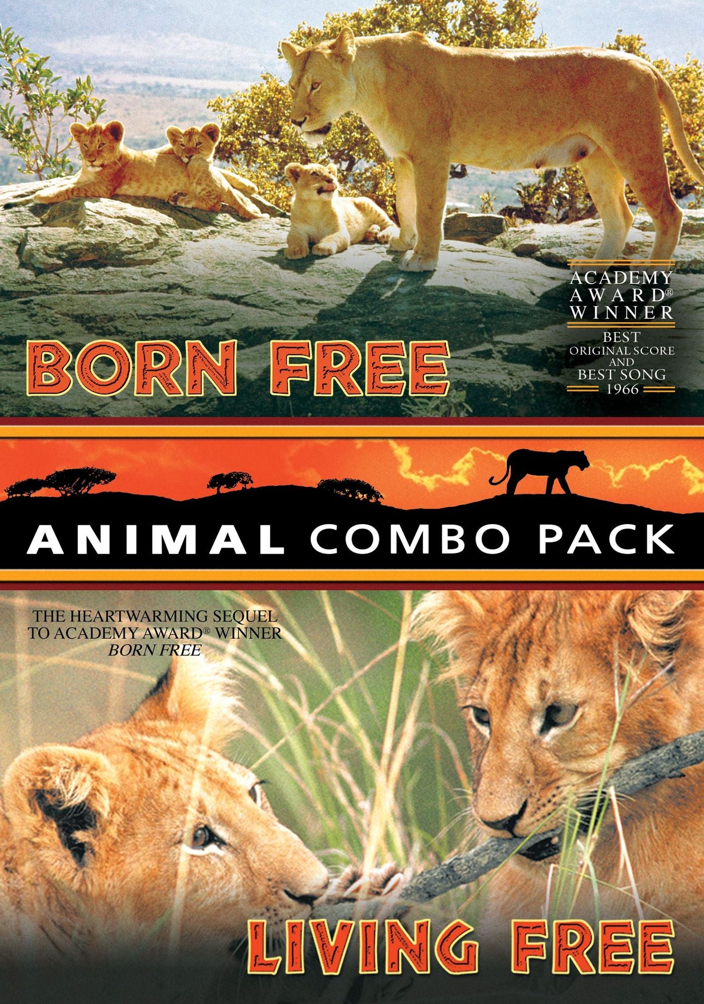 Animal Combo Pack: Born Free/living Free