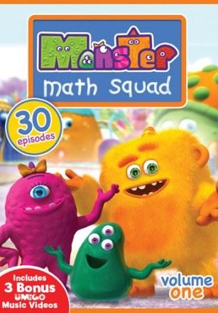 Monster Math Squad: Vol 1 - 30 Episodes