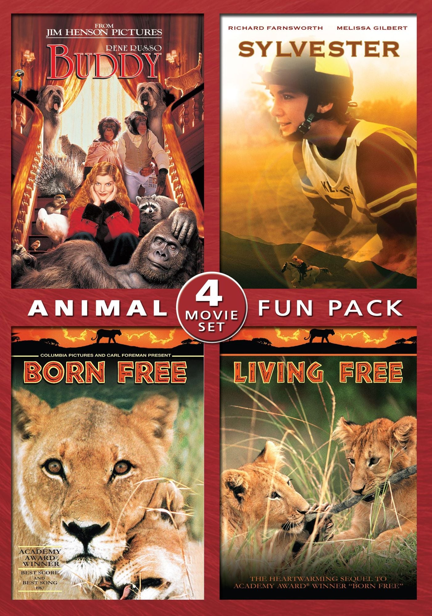 Animal Fun Pack: 4-Movie Set