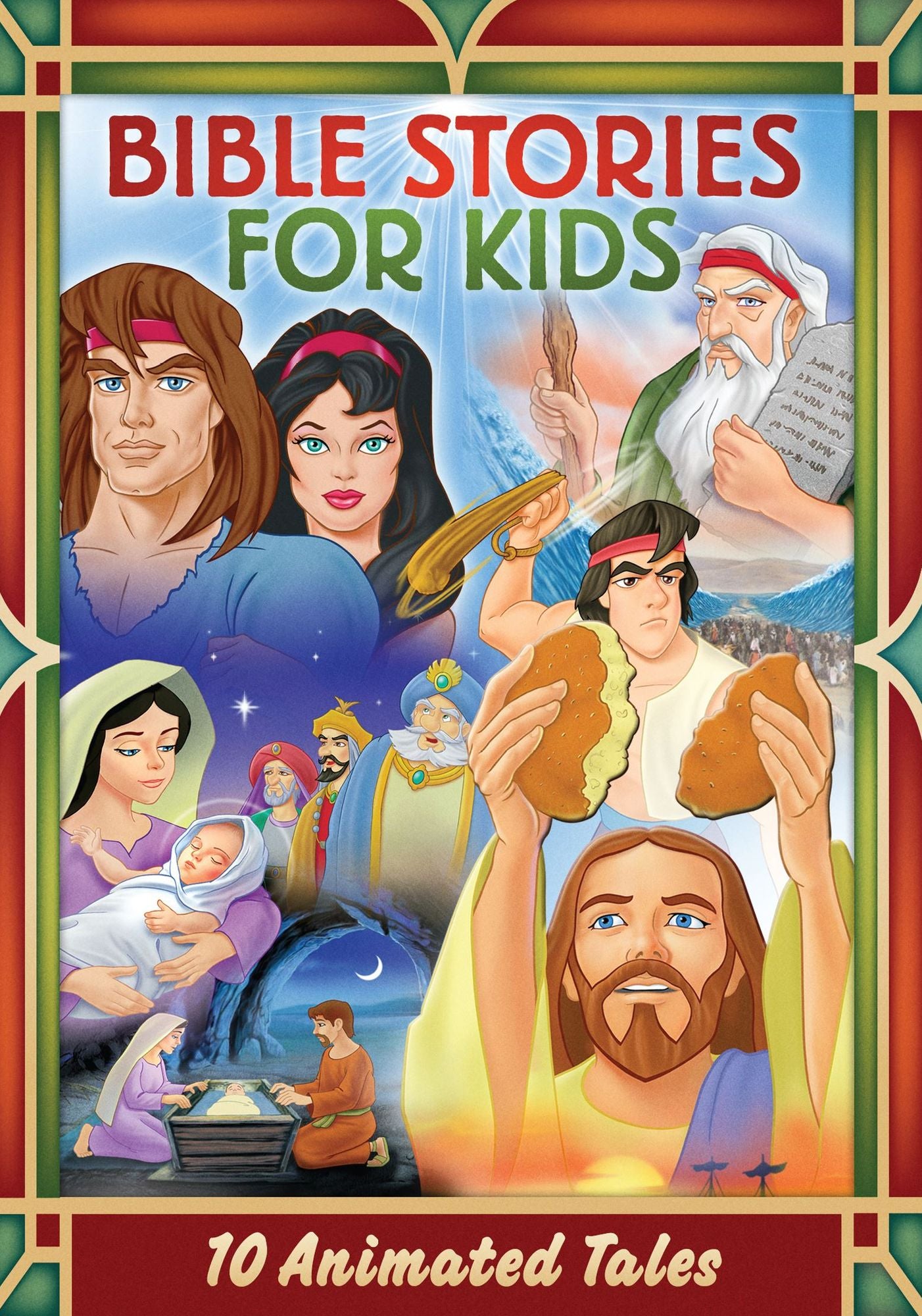 Bible Stories for Kids: 10 Animated Tales [2 Discs]