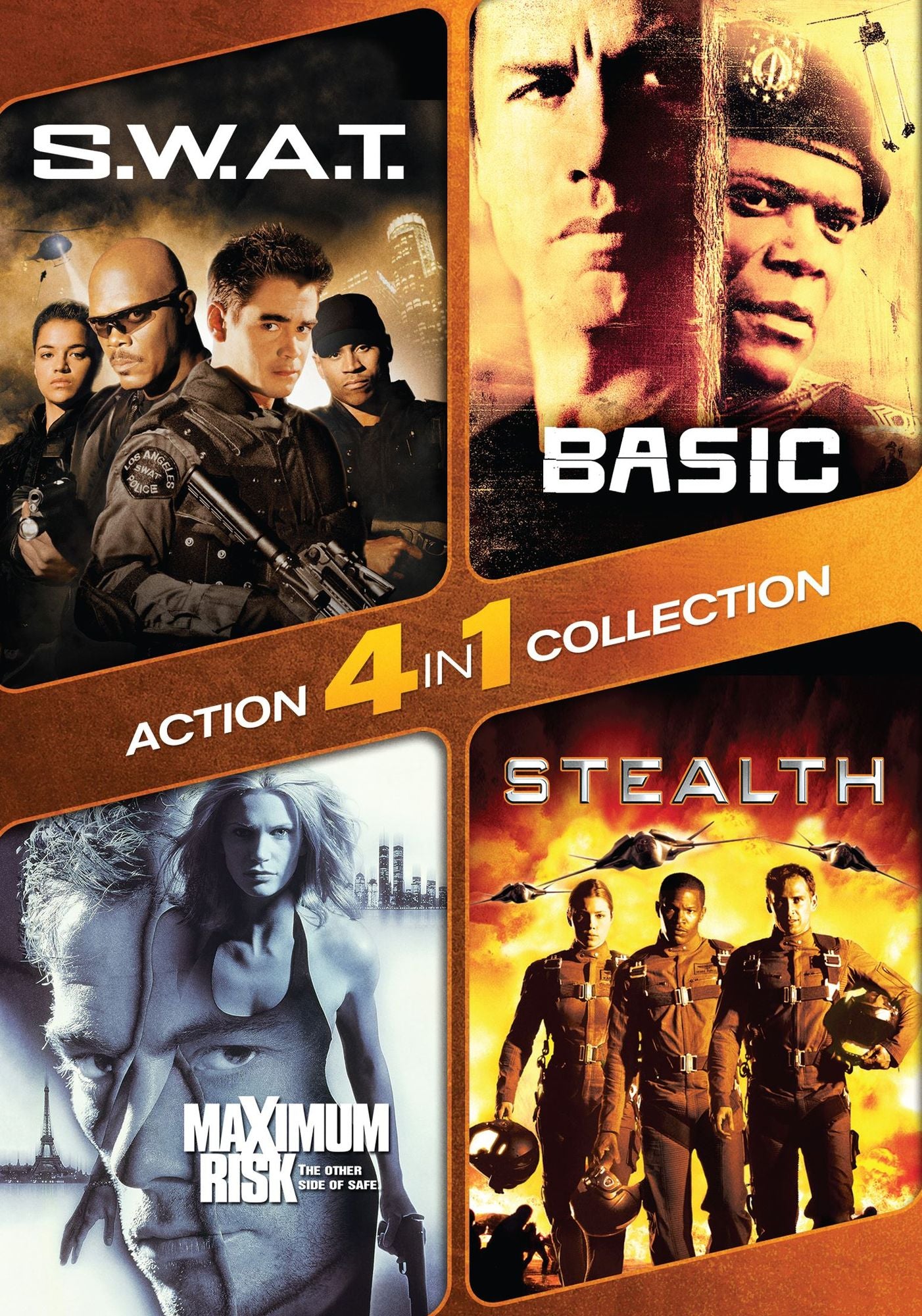 S.W.A.T./Basic/Maximum Risk/Stealth [2 Discs]