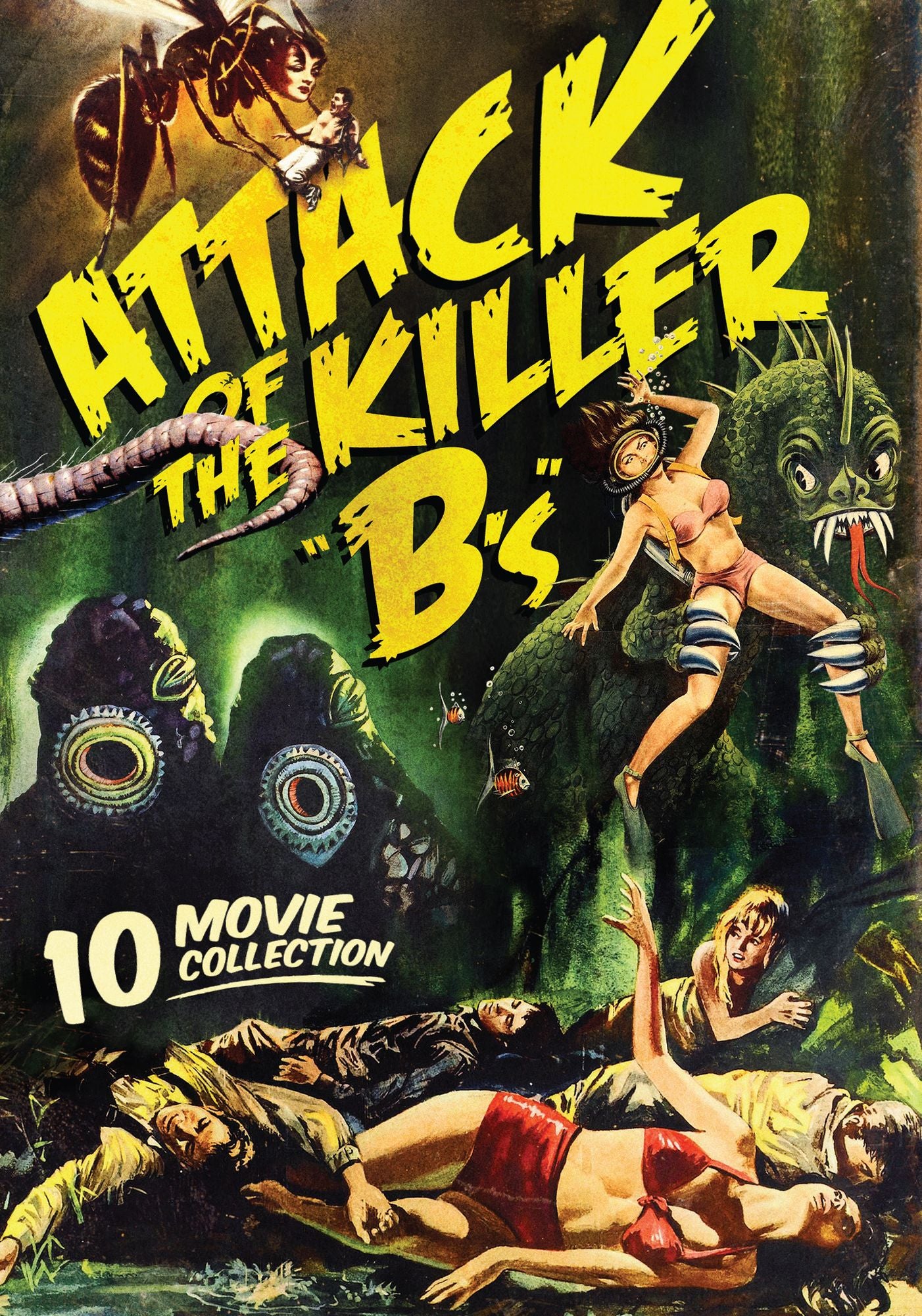 Attack Of The Killer Bs: 10 B-movie Pack